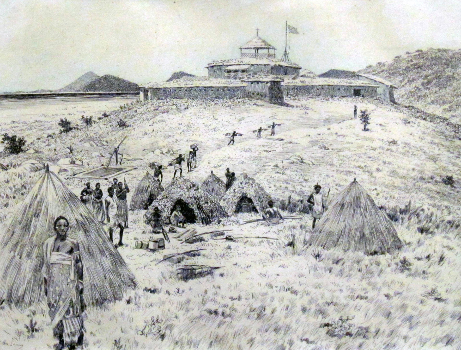 Karema in 1883
In Royal Museum for Central Africa, Terveuren.