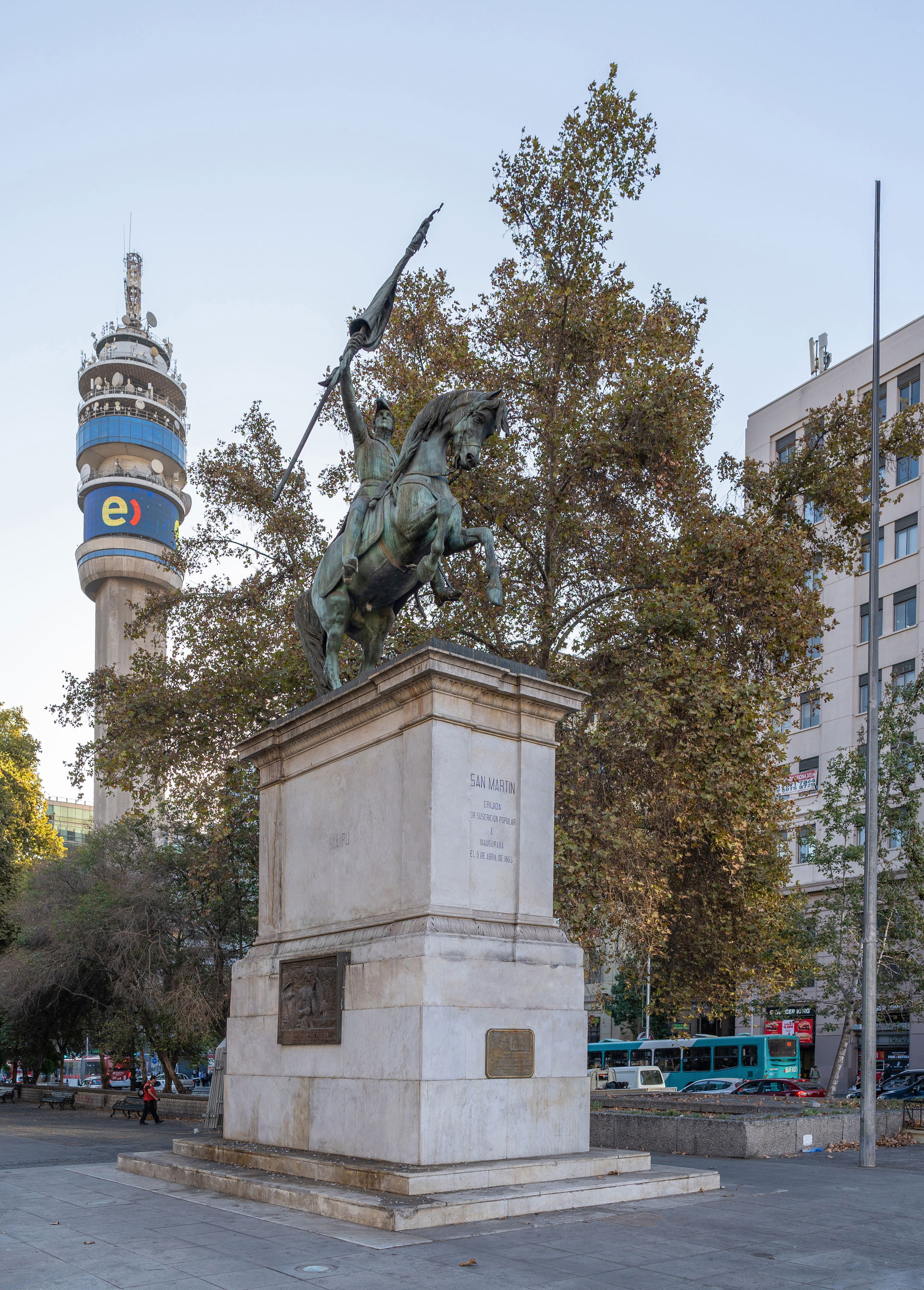 General Jose de San Martin Monument.