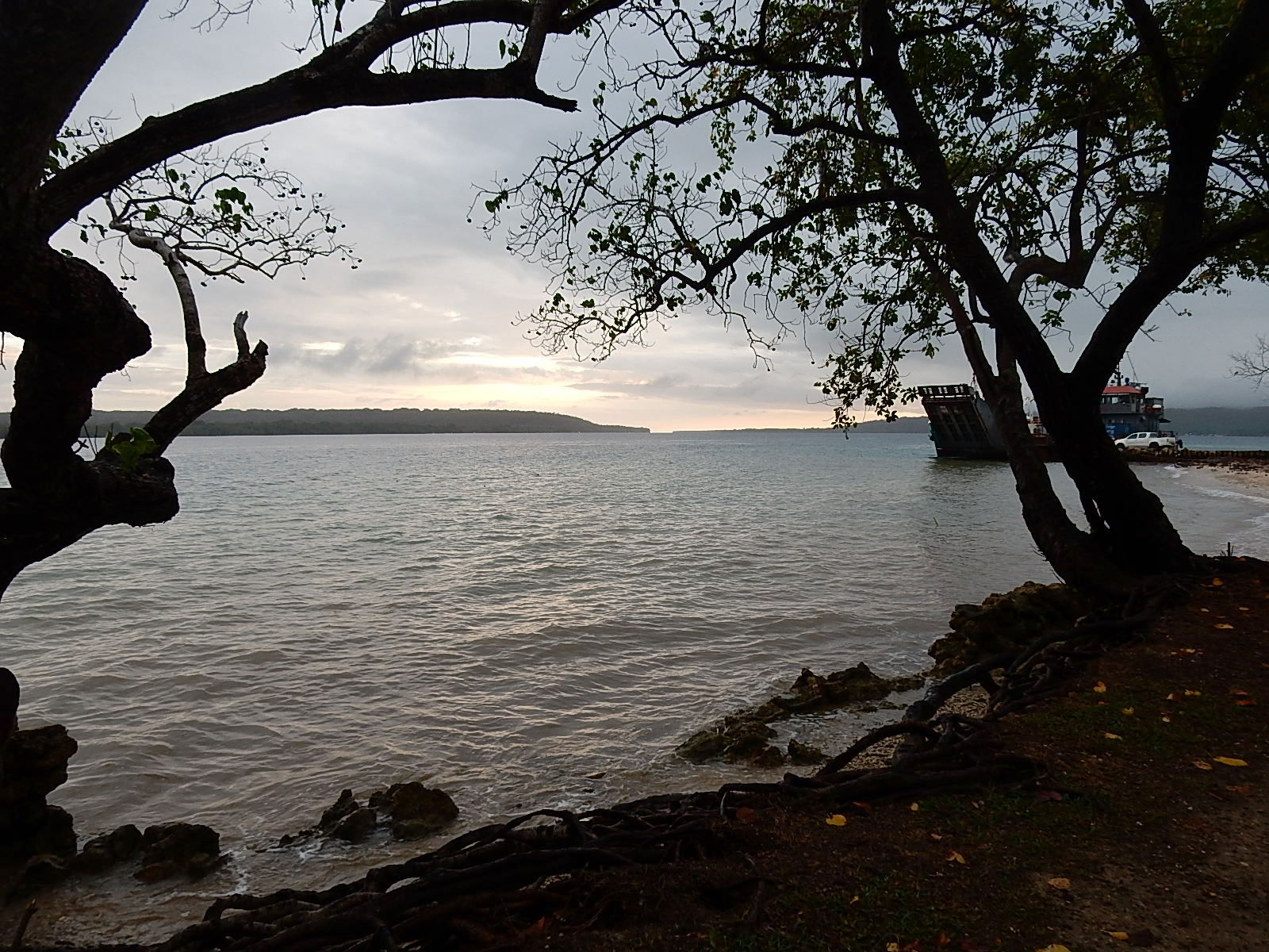 Dusk on the Coast at Luganville