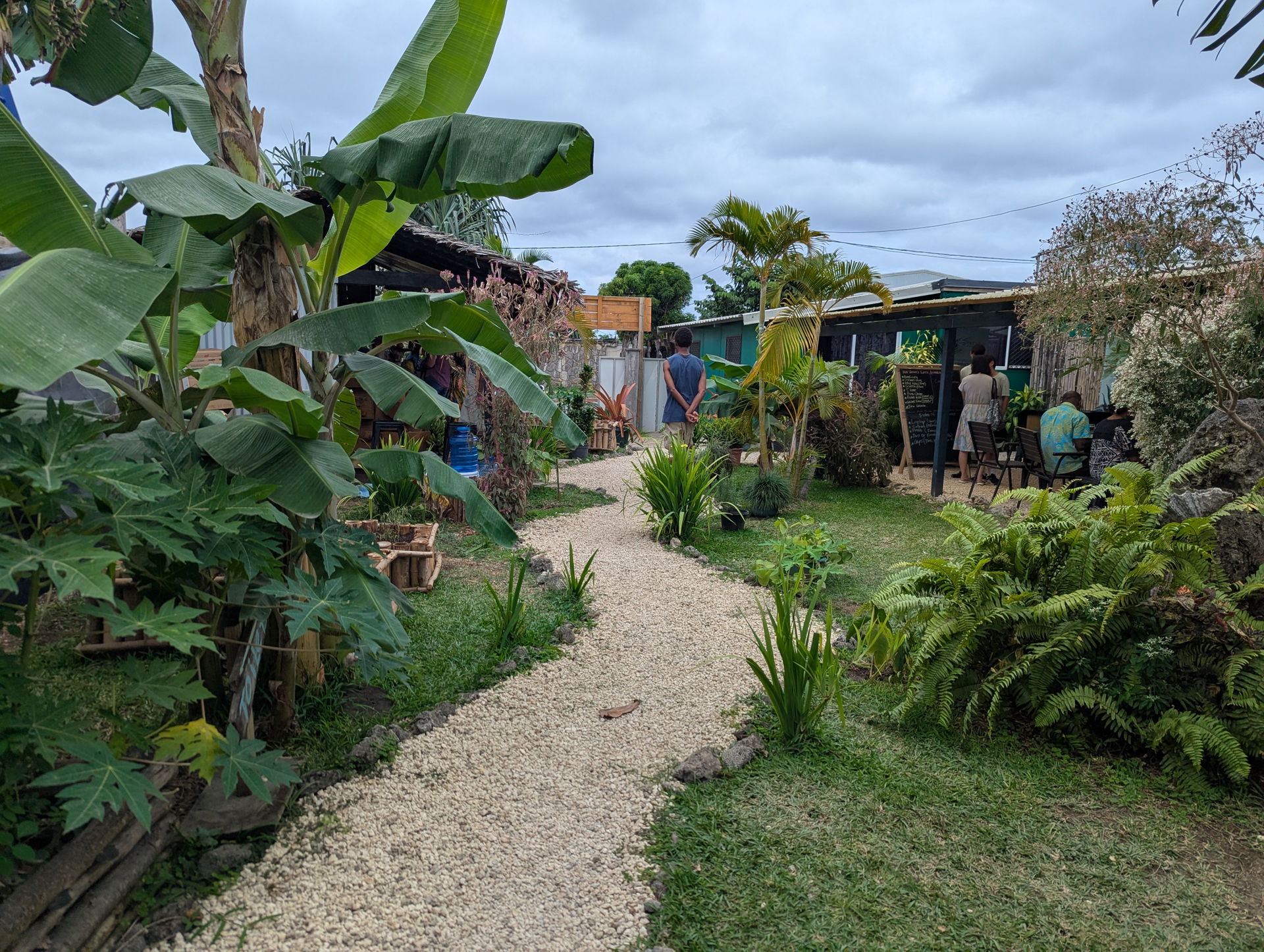 Regenerative Vanua compound in Numbatri, Port Vila.