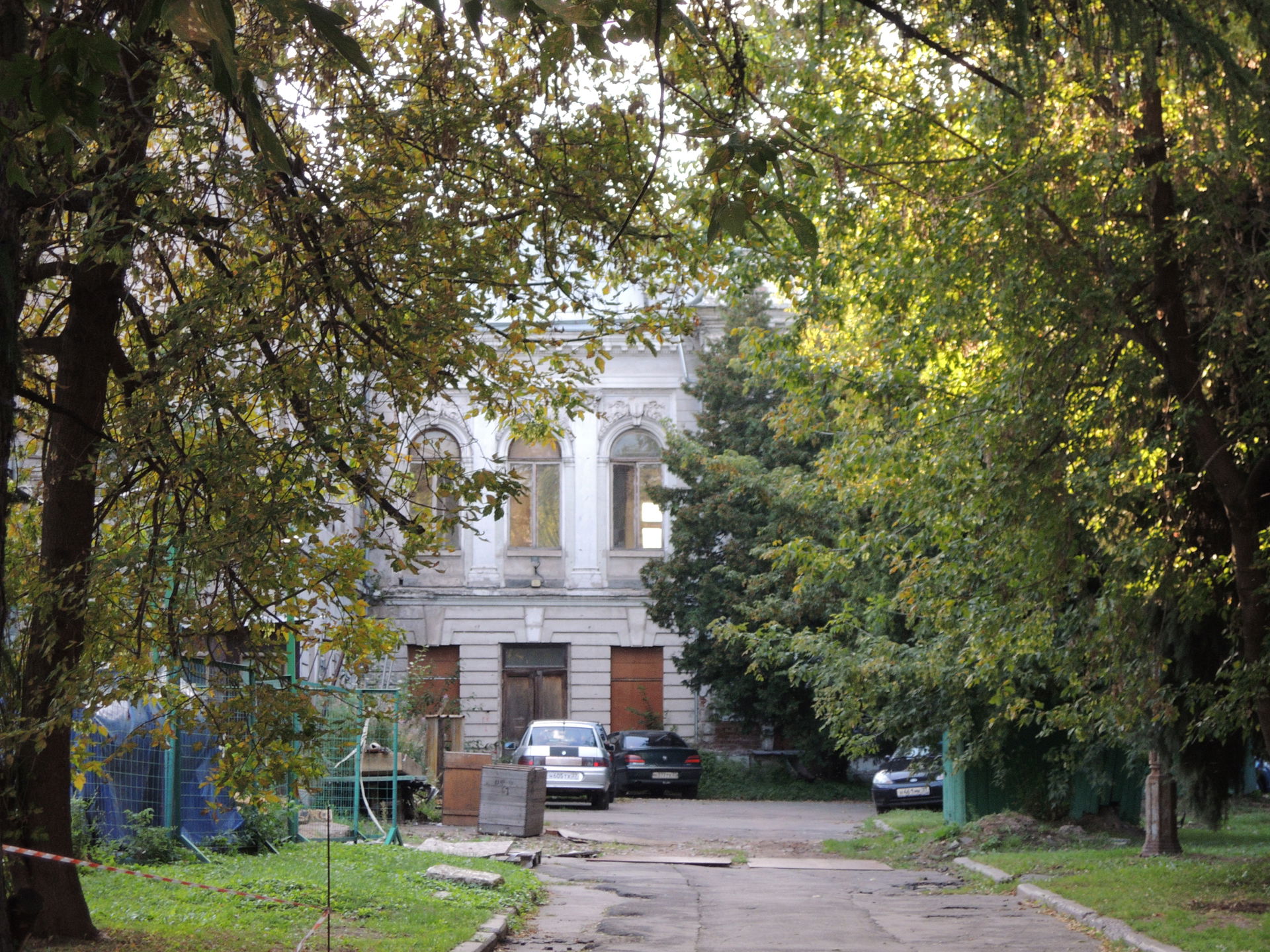 Музейный городок ГМИИ.
