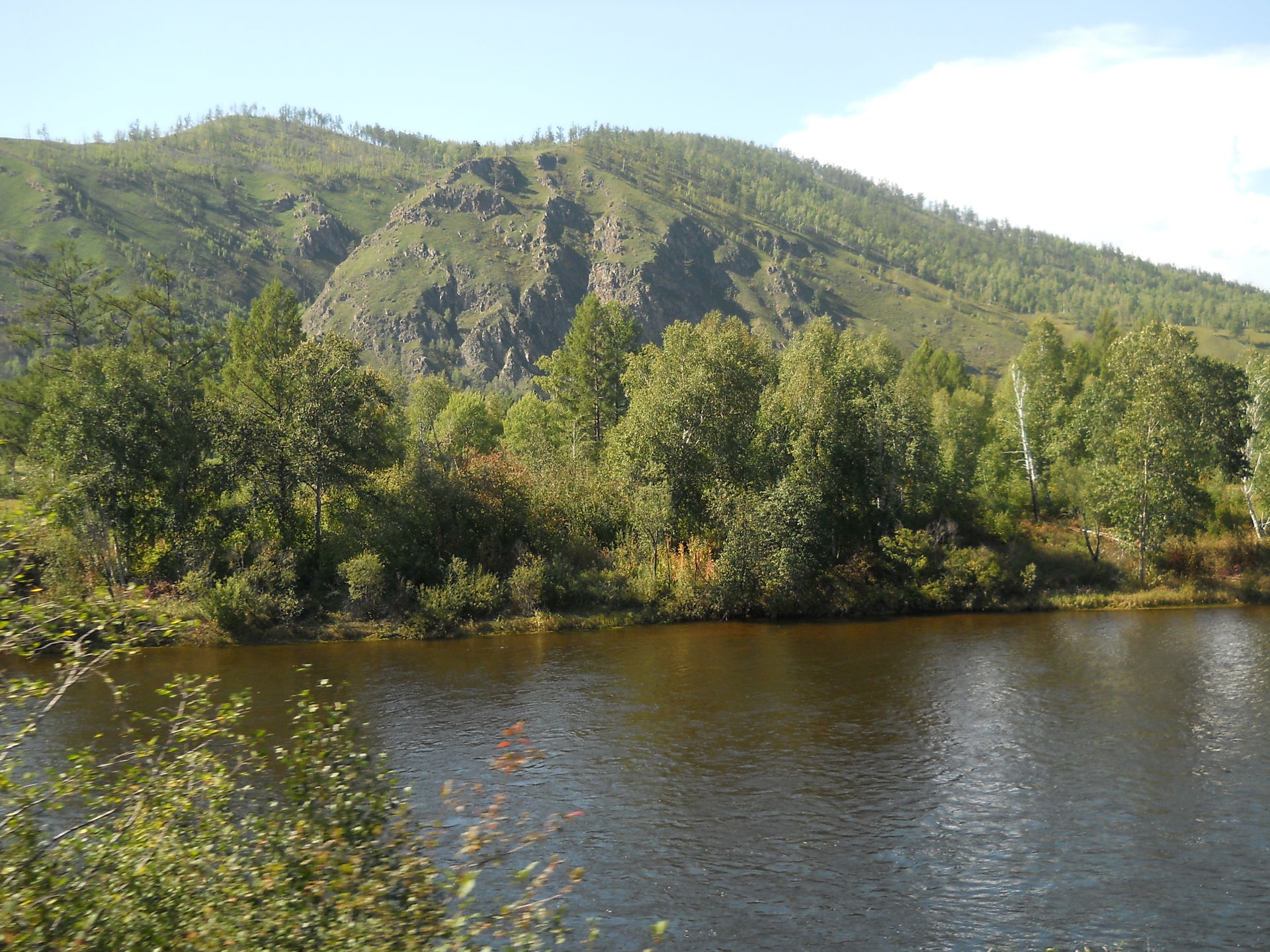 За Байкалом.