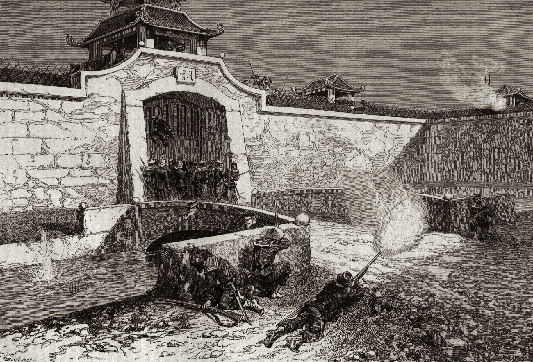 French troops captured Hai Duong citadel
