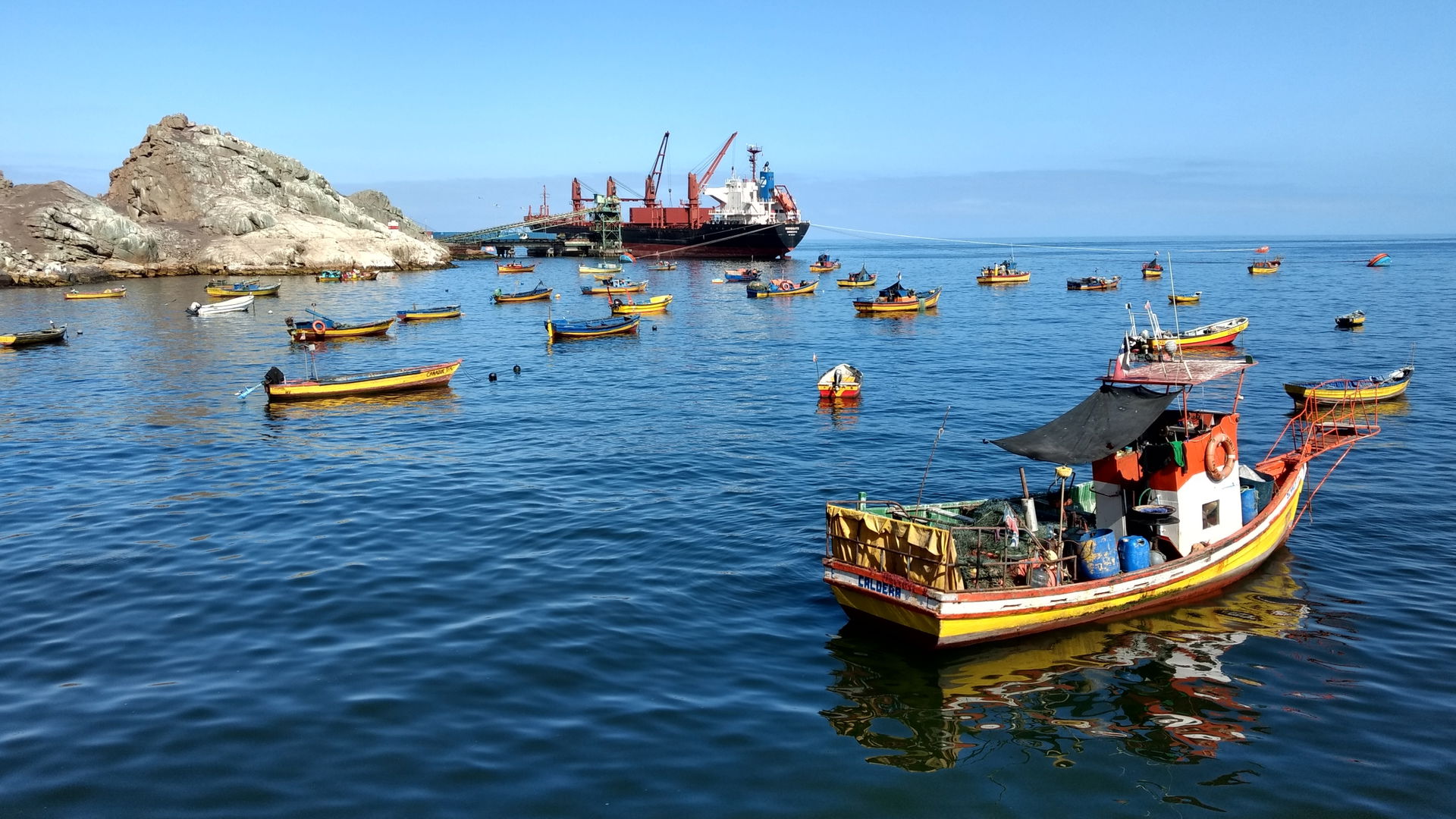 Port of Chañaral, 2017, Chile