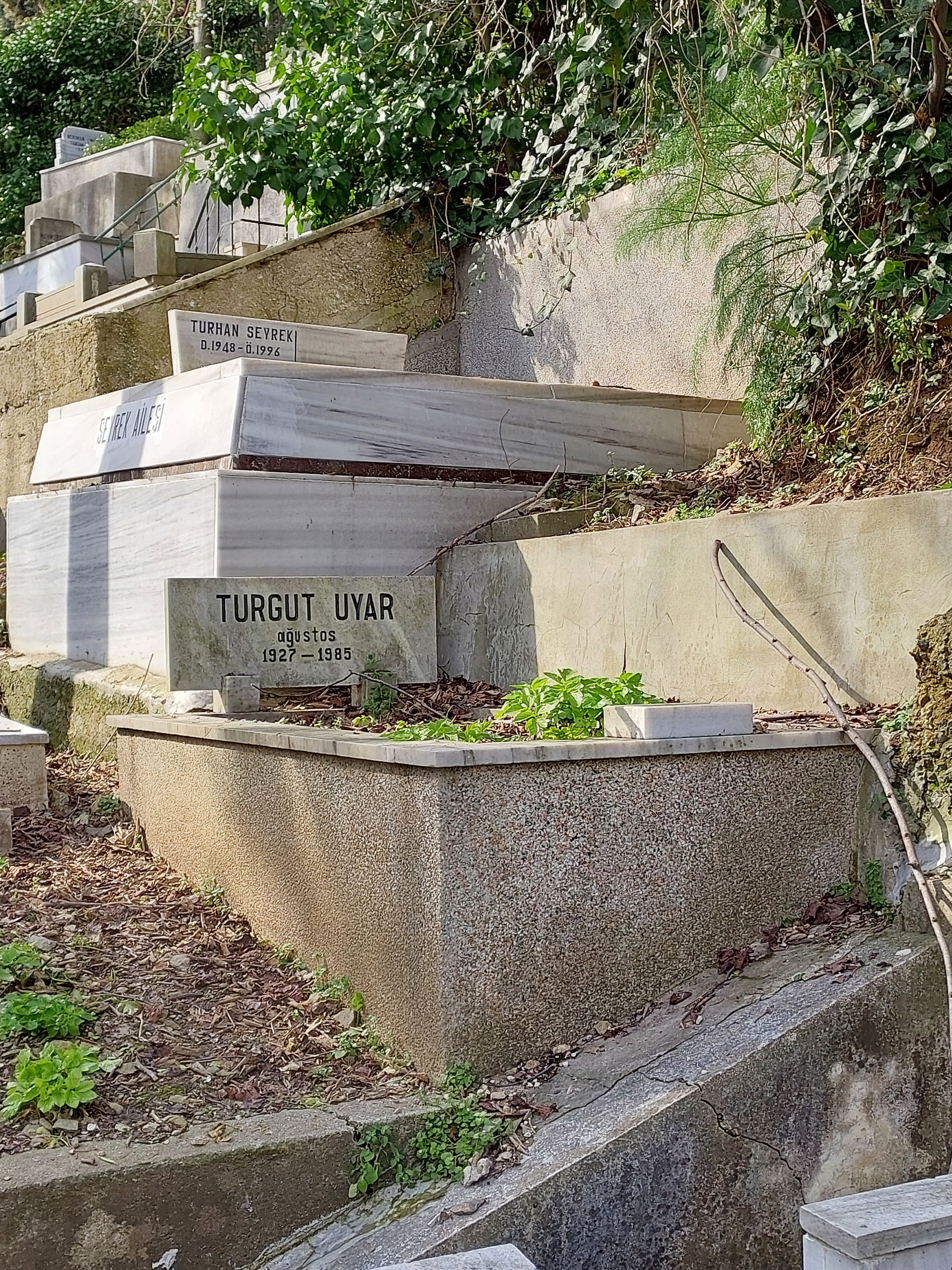 This grave is in the Aşiyan Cemetery.