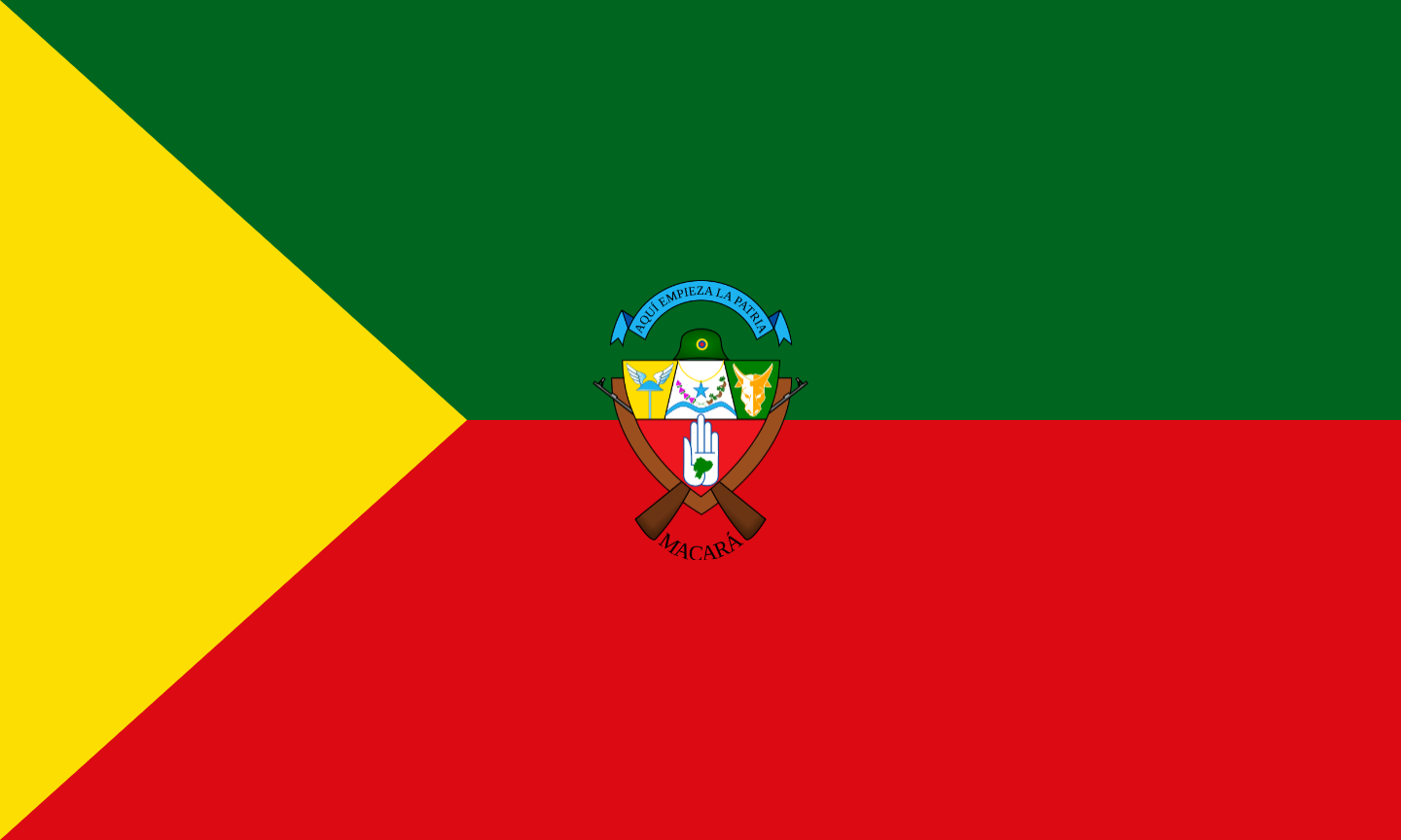 Bandera de Macará Ecuador