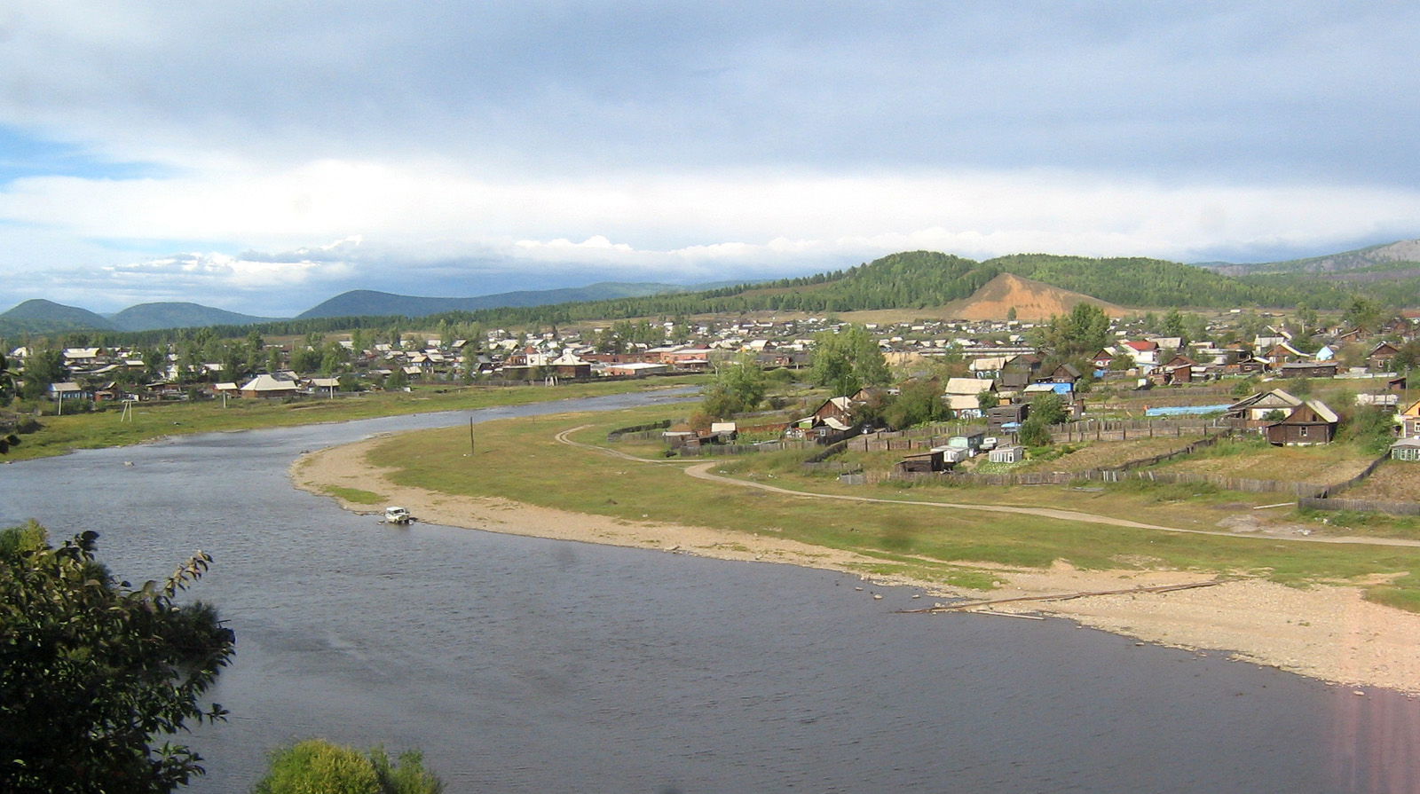The town Mogocha in Zabaykalsky Krai, Russia. 2007.