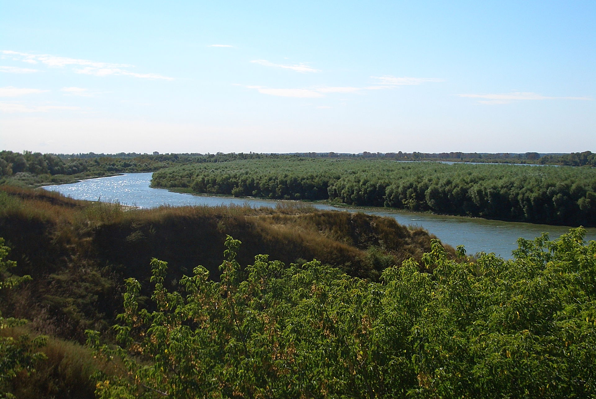 At the Irtysh at Cherlak, Omsk Oblast (Russia).