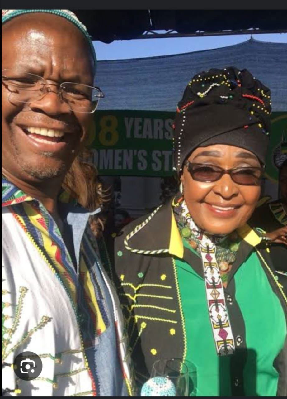 Sonwabile Ndamase and Winnie Mandela