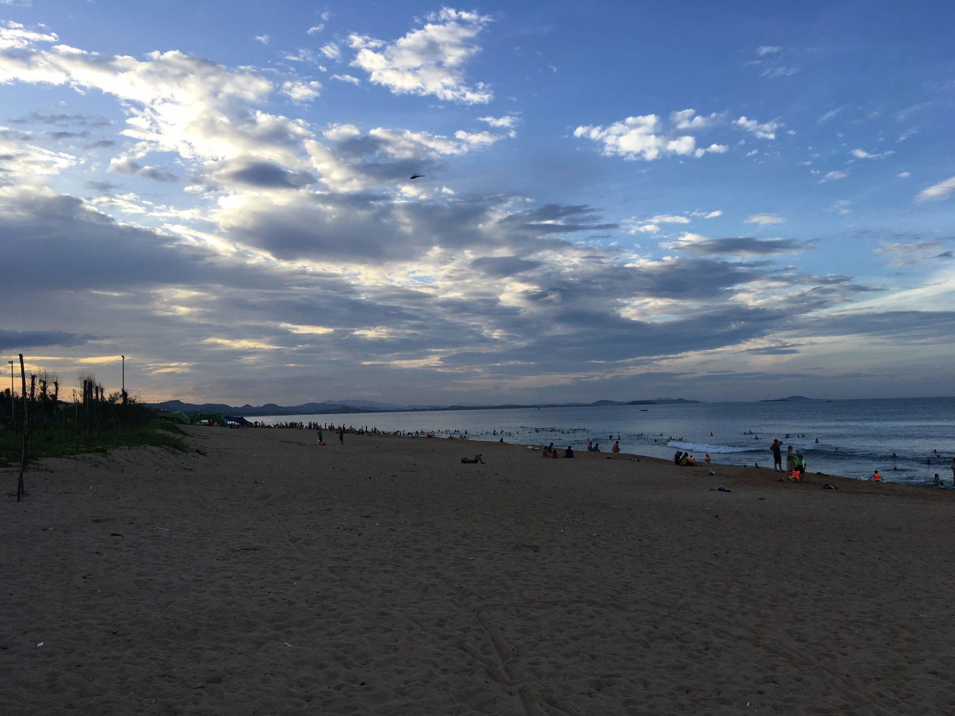 The beach in Tuy Hoa, Phu Yen Province.