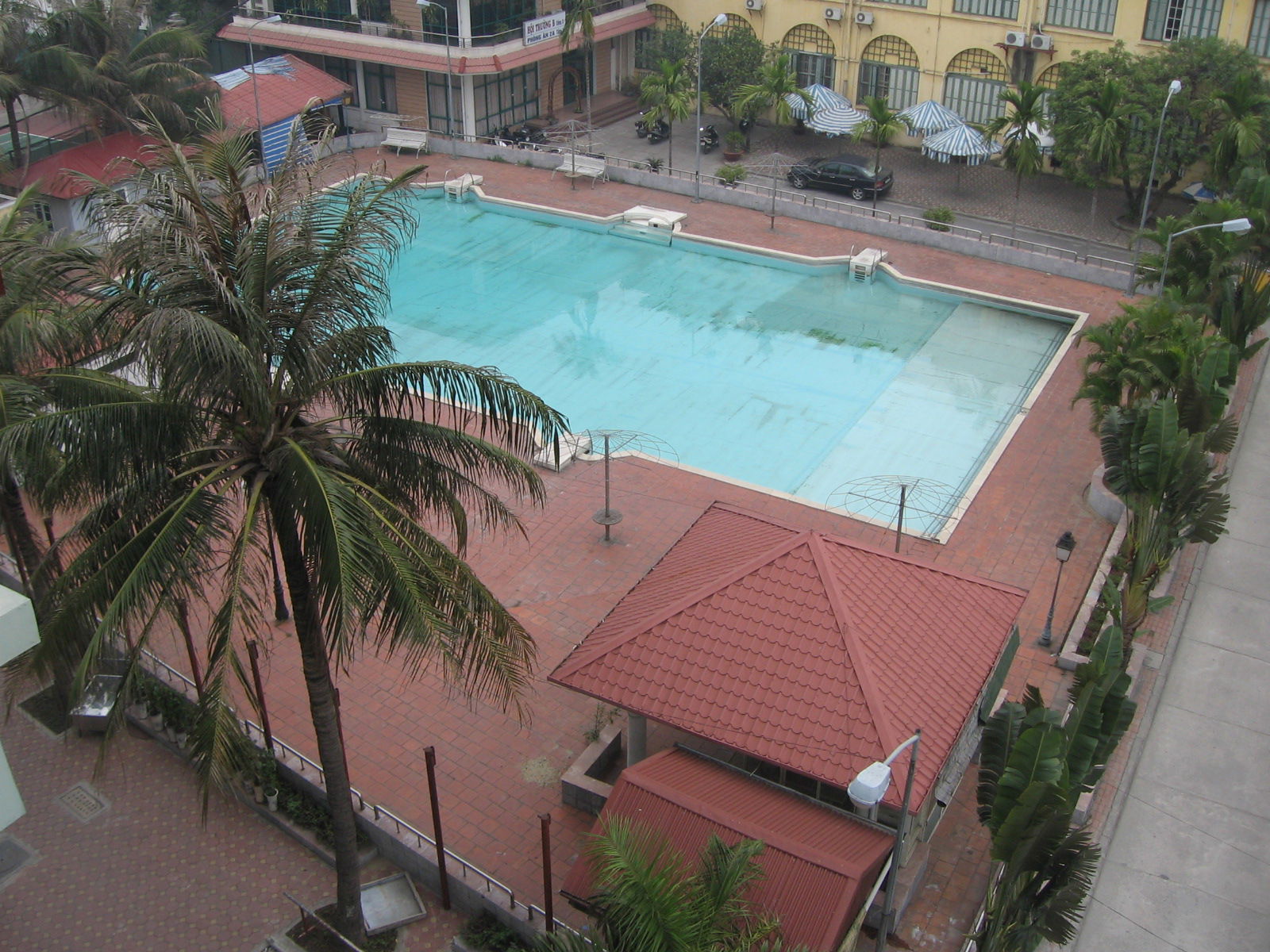 Hotel roofs in Yen Bai