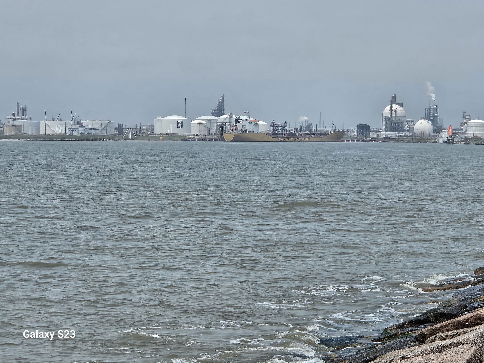 Brazosport Skyline depicting chemical plant infrastructure (mos…