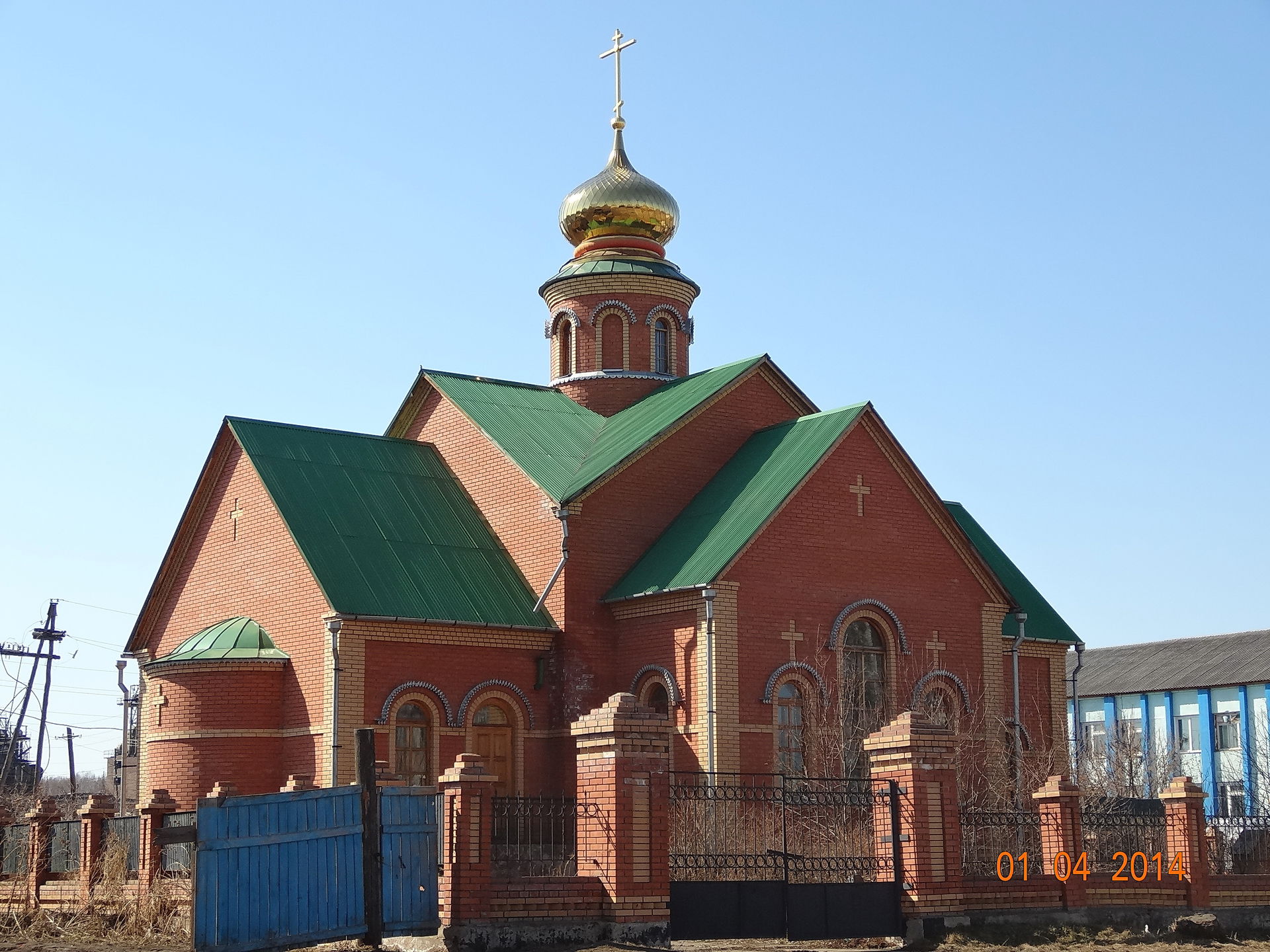 Церковь Николая Чудотворца в Агинском. Улица Советская, 146Б, с…