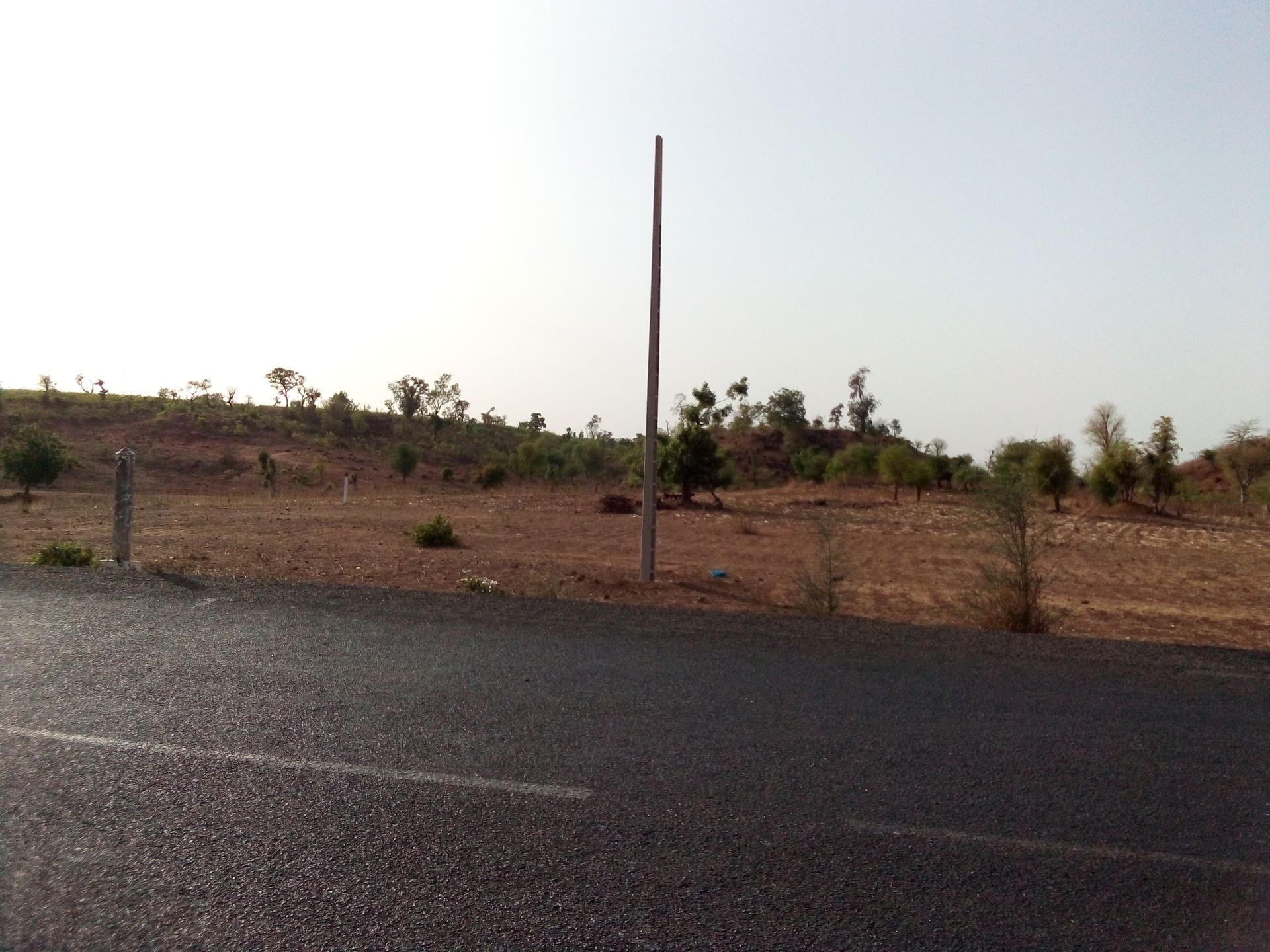 Route menant à Banikoara