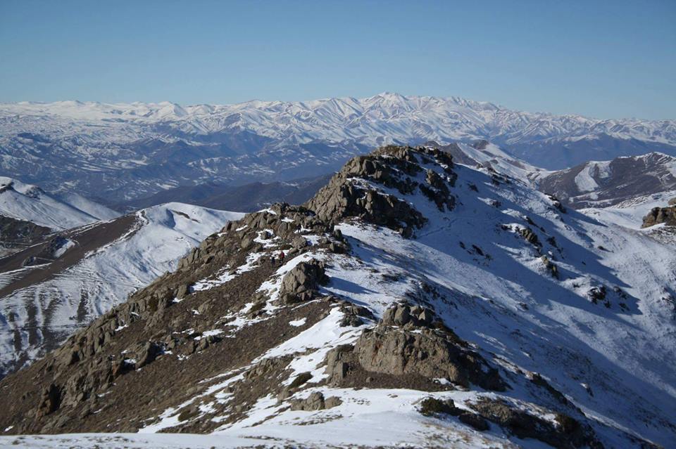 Mount Kirs in the Lesser Caucasus range of Azerbaijan