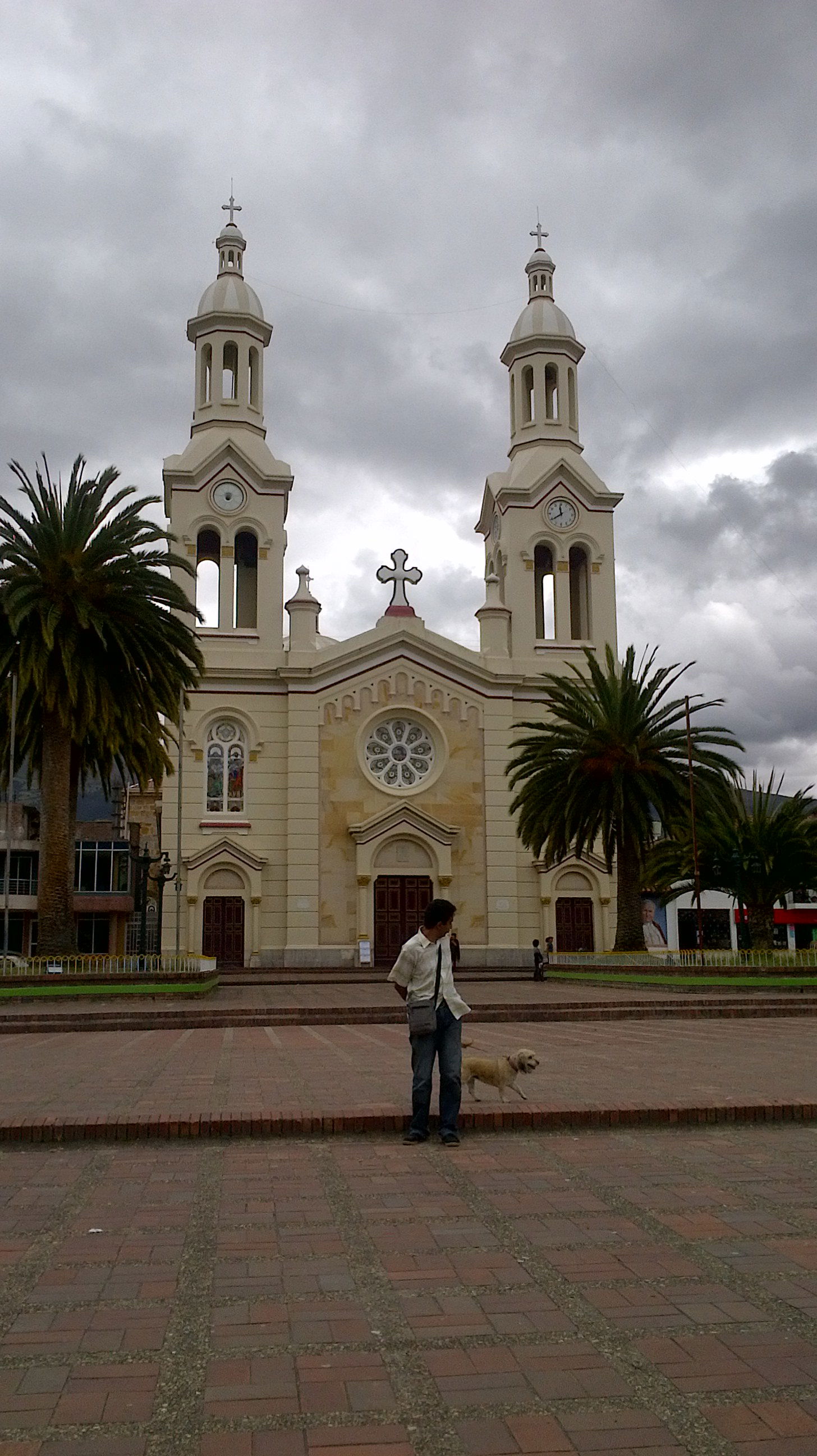 Iglesia principal del municipio de Belén. Boyaca.