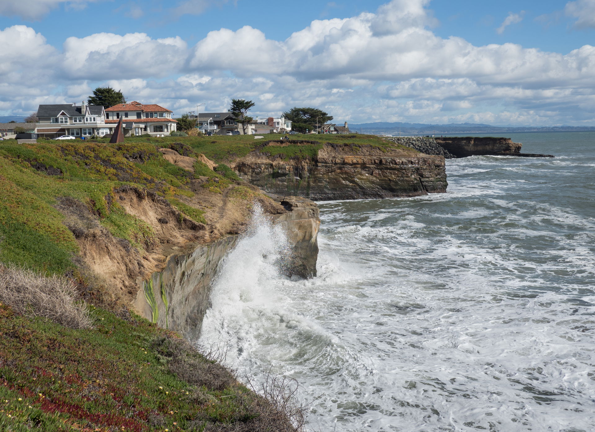 West Cliff Drive in Santa Cruz