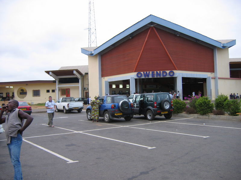 Railway station of Owendo, Gabon