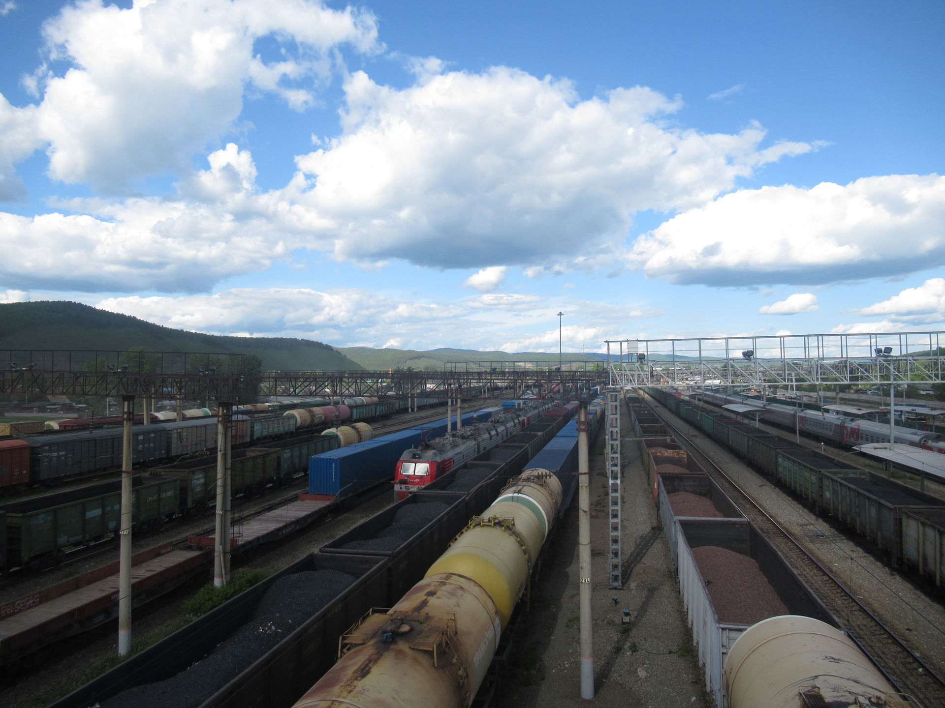 Skovorodino railway station