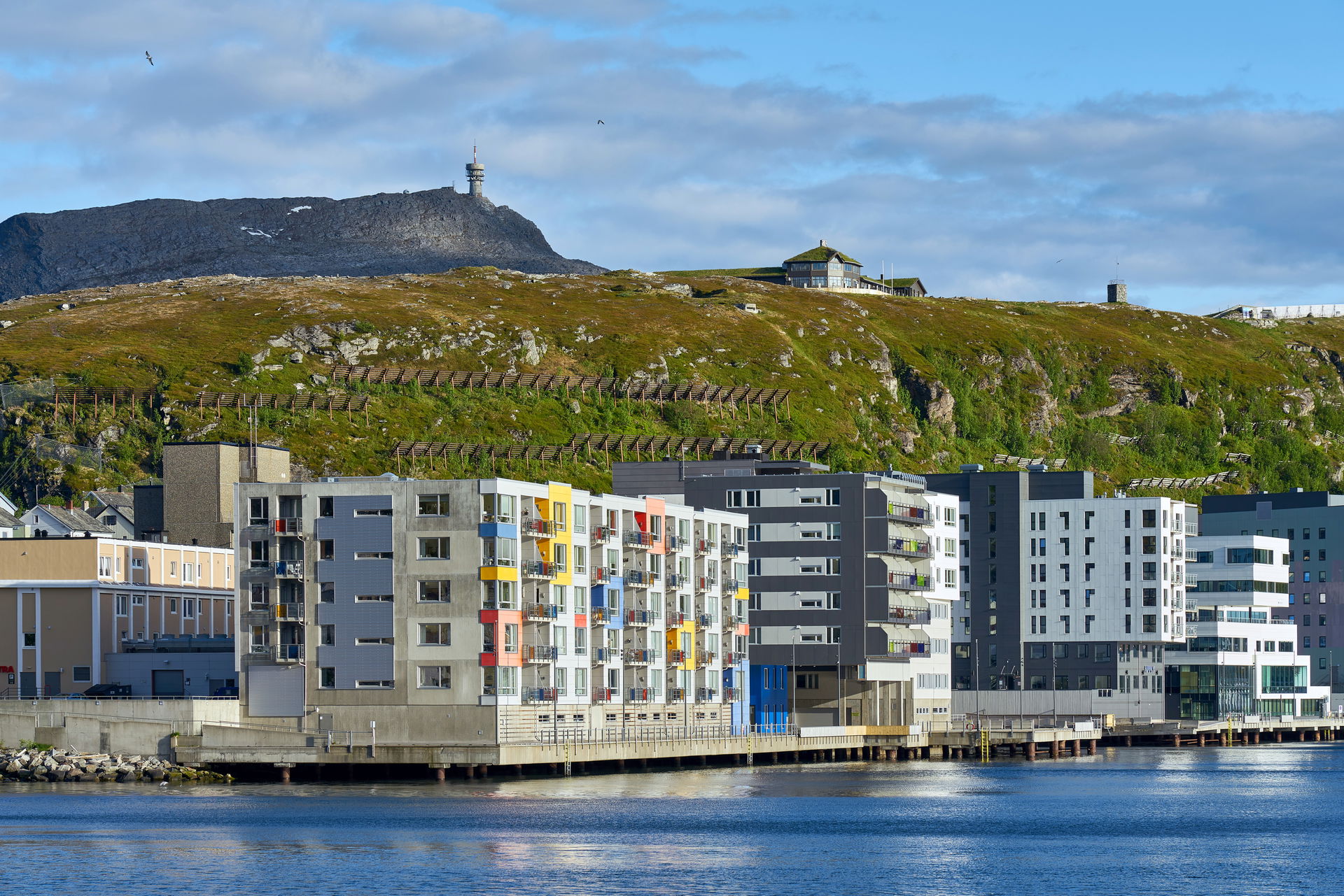 Appartement buildings of new waterfront seen from north - Hamme…
