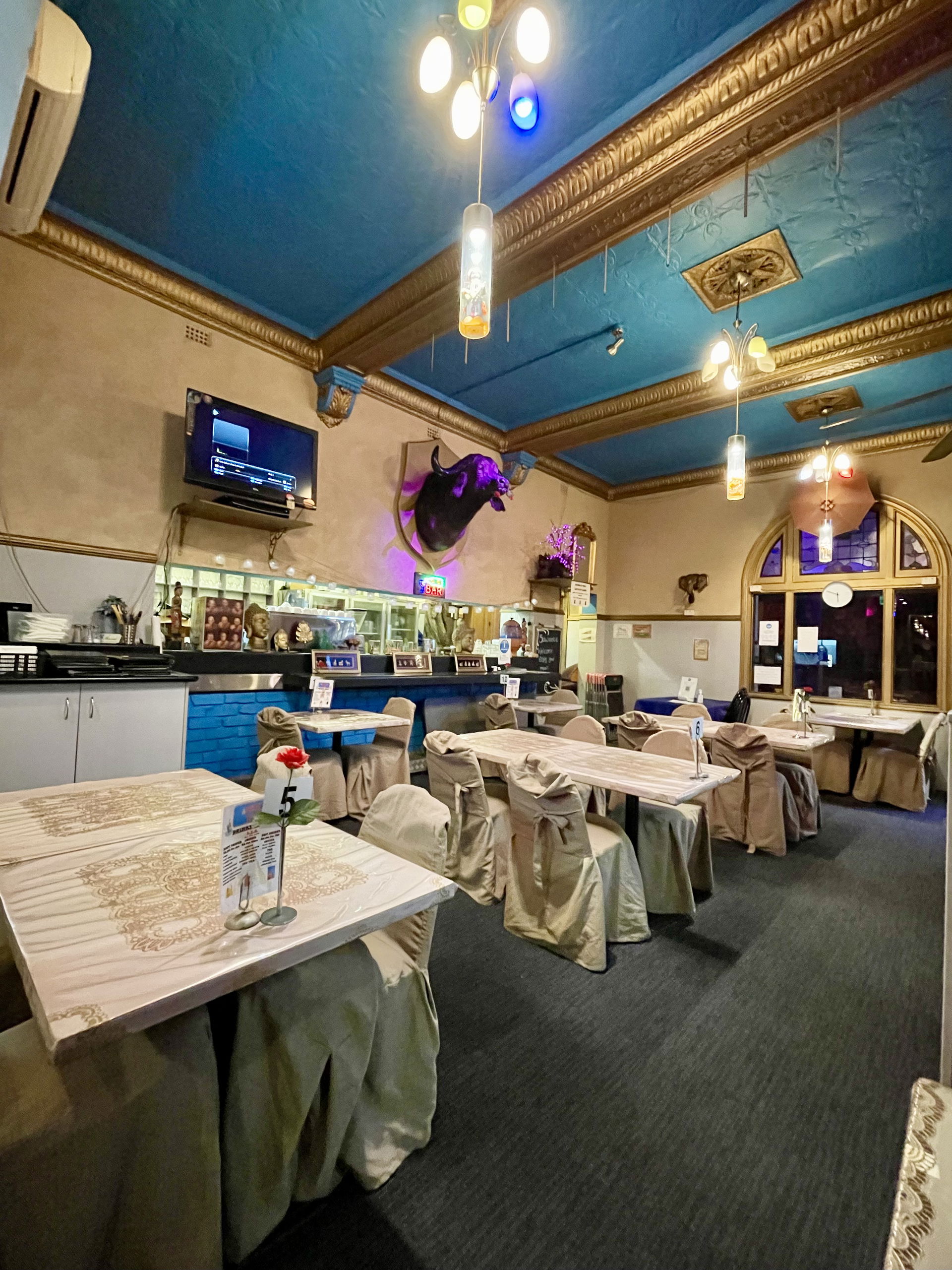 Thai restaurant, Grafton, New South Wales, 2021