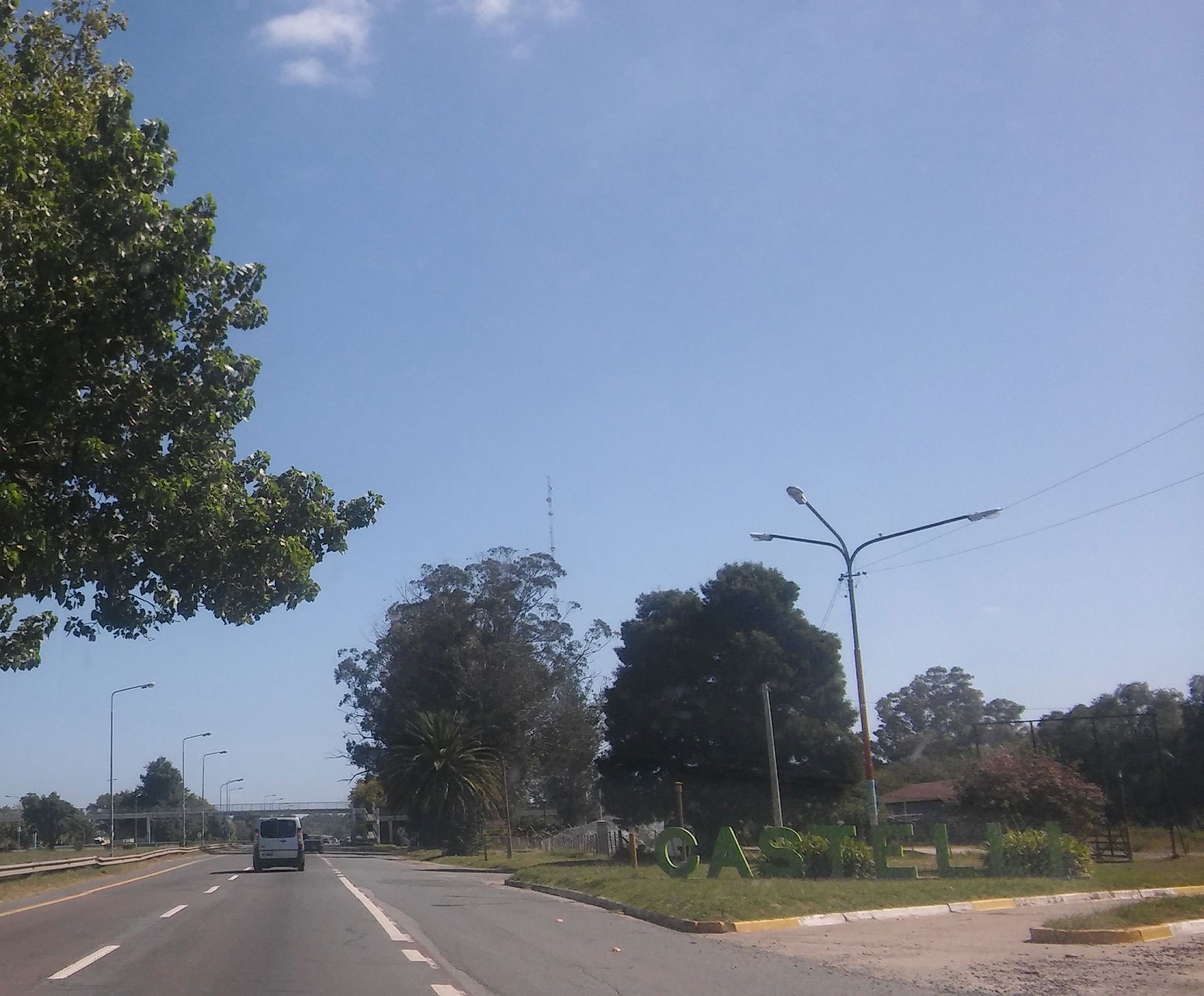Entrada a la localidad de Castelli (Buenos Aires) desde la Ruta…
