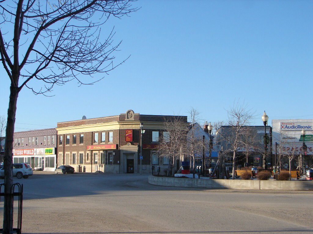 Circle Road in Kapuskasing, Ontario, Canada
