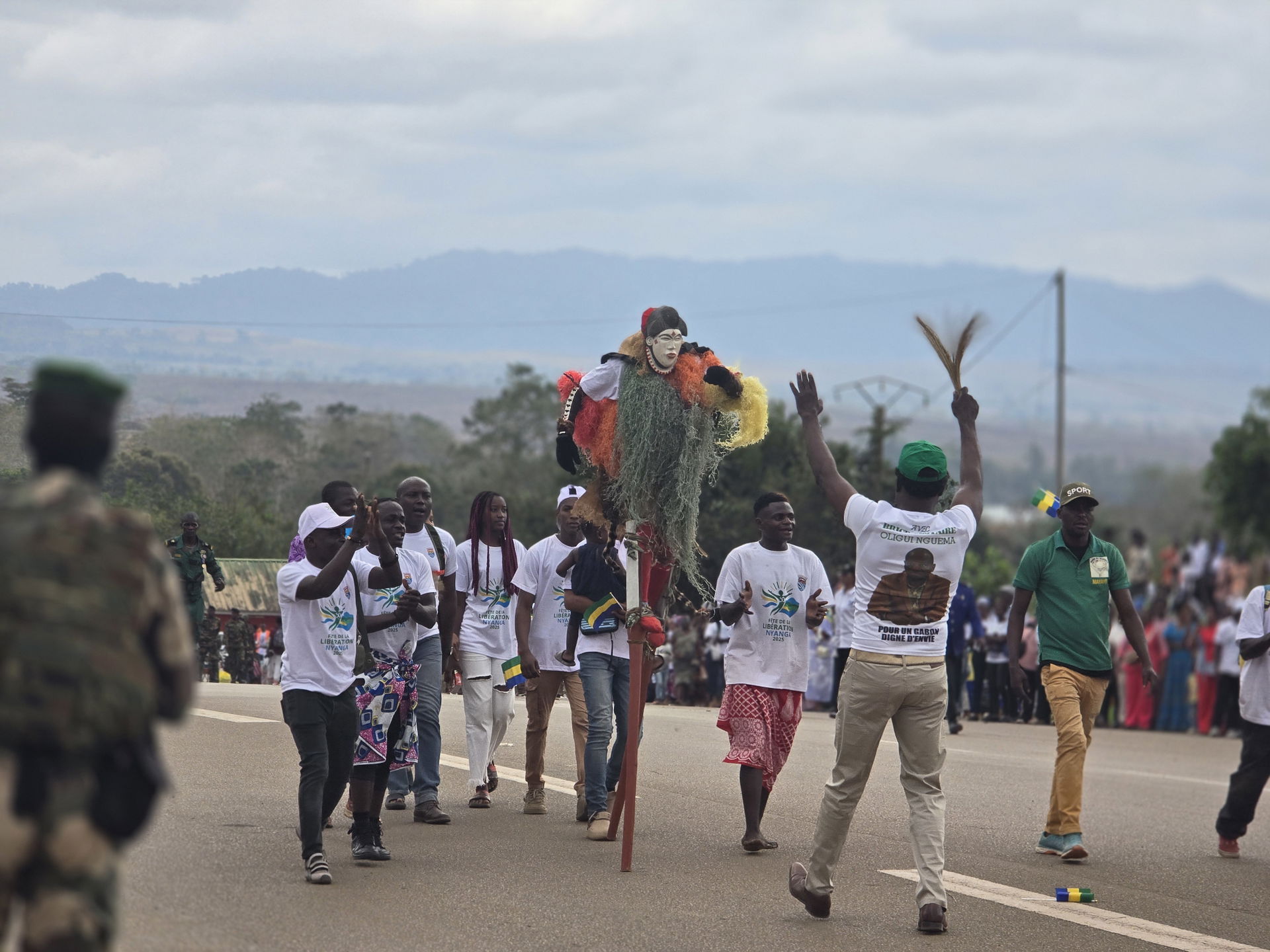 Défilé et traditionnel lors de la célébration du 30 août 2025 a…