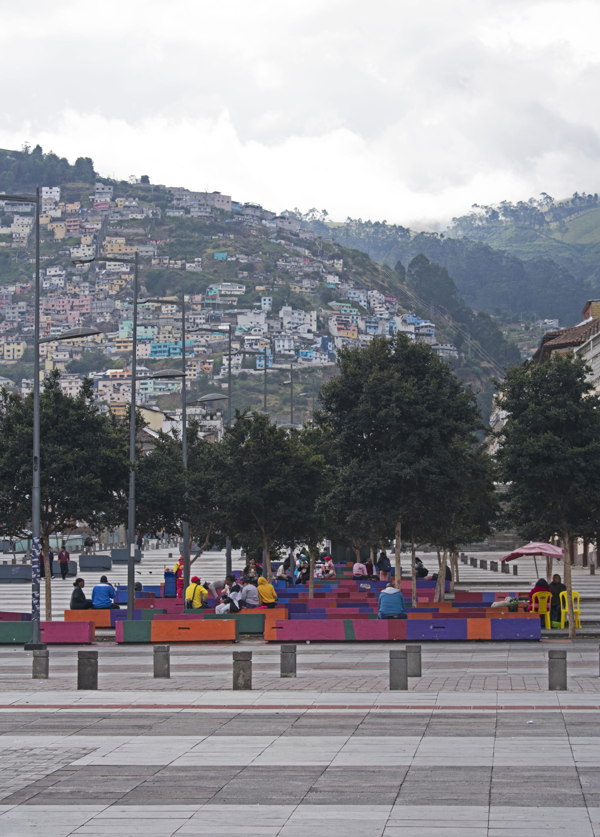 Avenida 24 de Mayo and La Libertad seen from Calle García Moren…