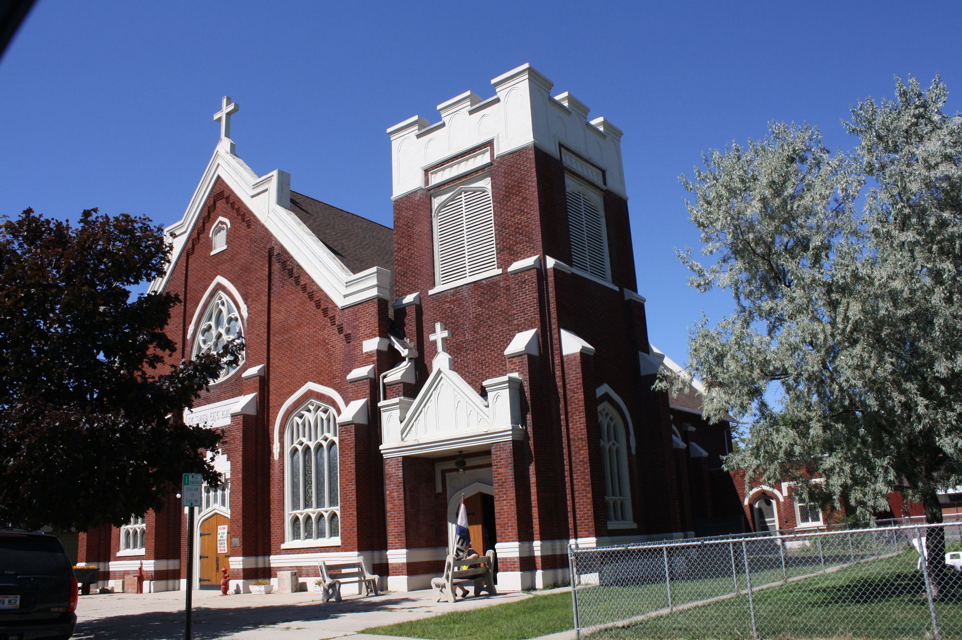 The St. John the Baptist Catholic Church in w:Menominee, Michig…