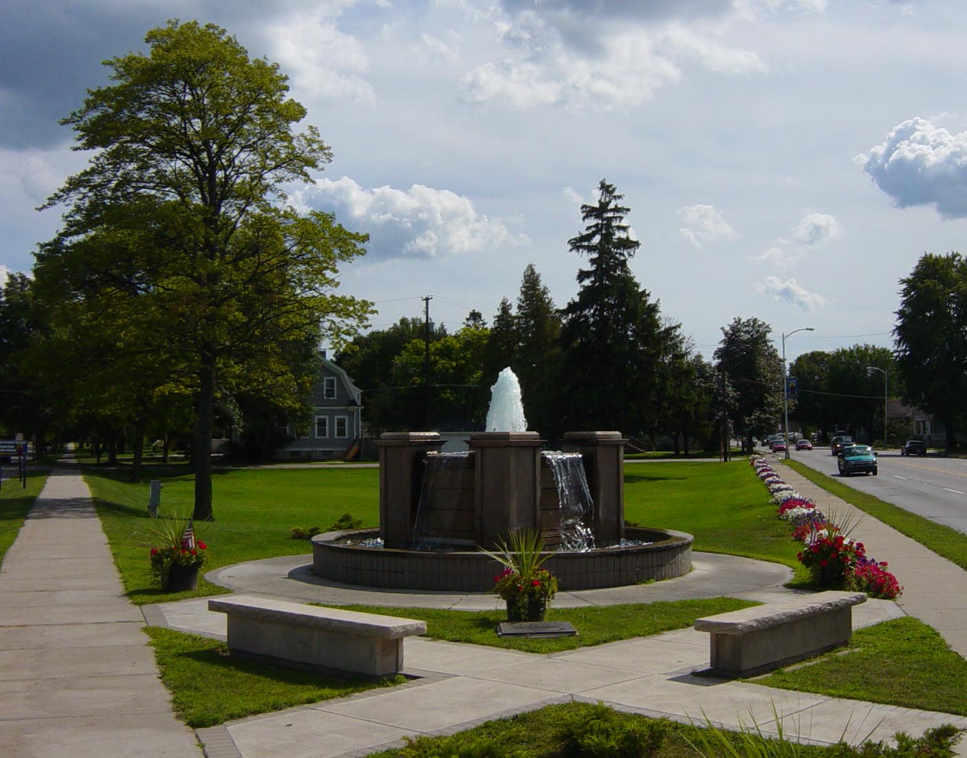 The park in en:Menominee, Michigan, USA.menominee park