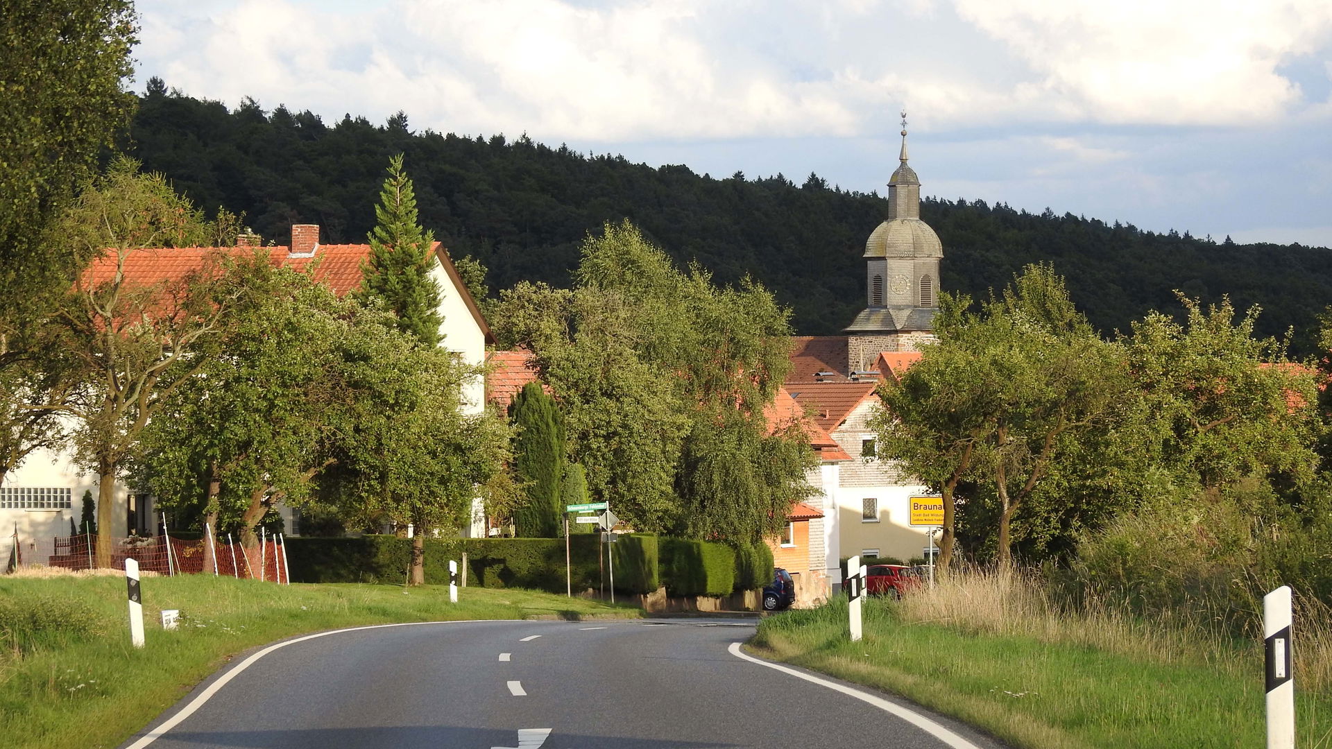 Braunau, Bad Wildungen, von Norden