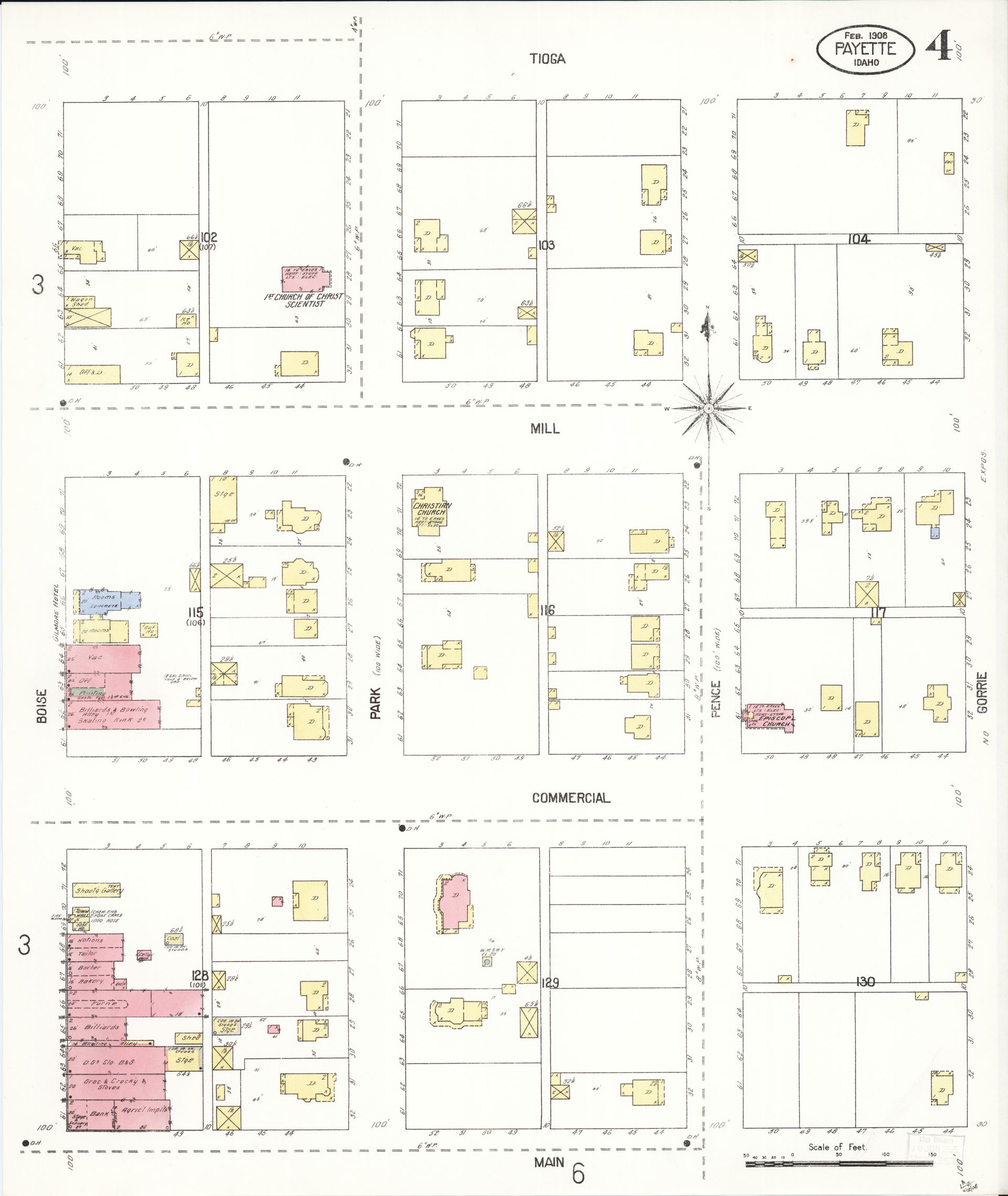 Feb 1908. 6 Sheet(s).