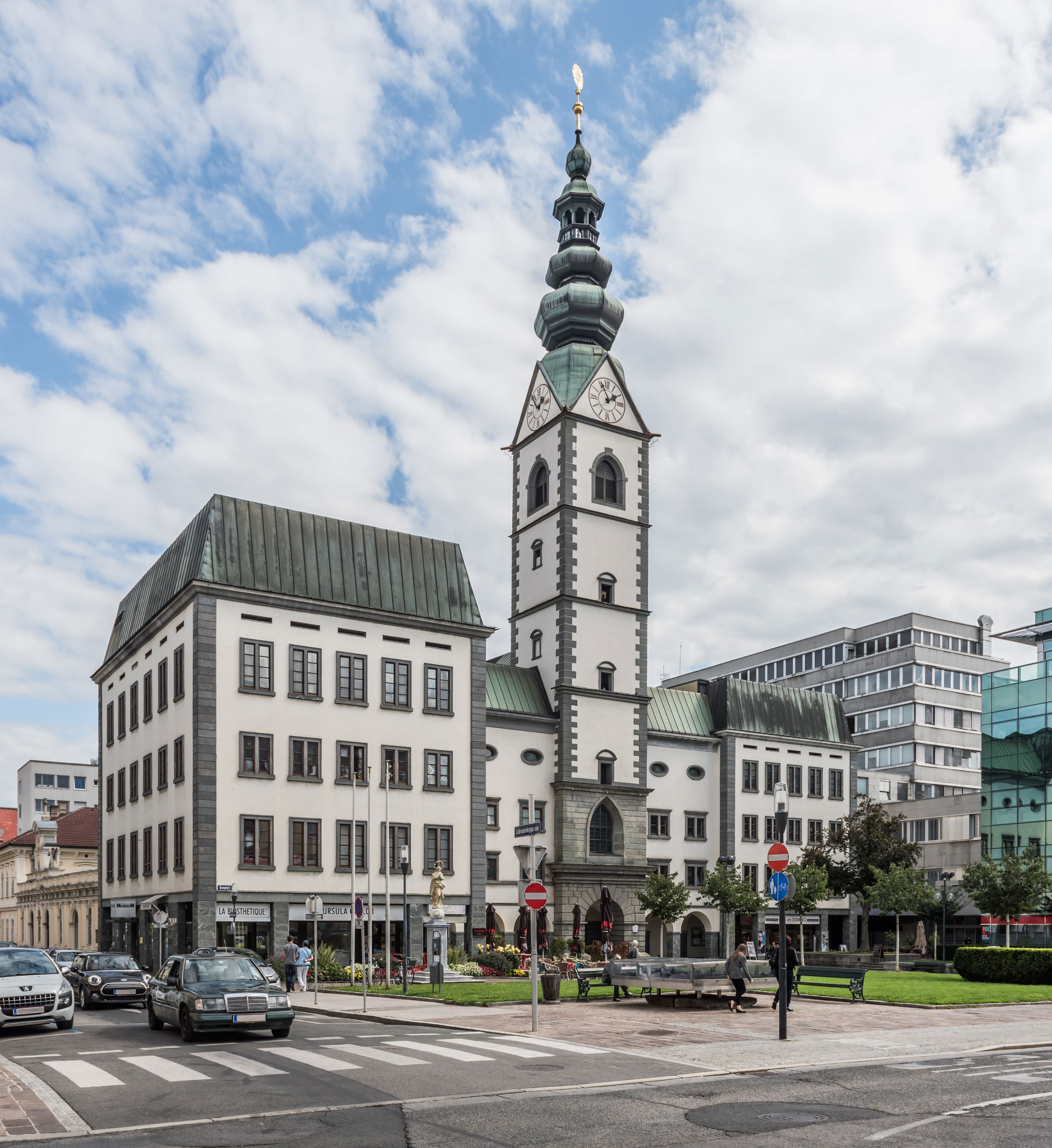 City parish church Saints Peter and Paul on Domplatz, inner cit…