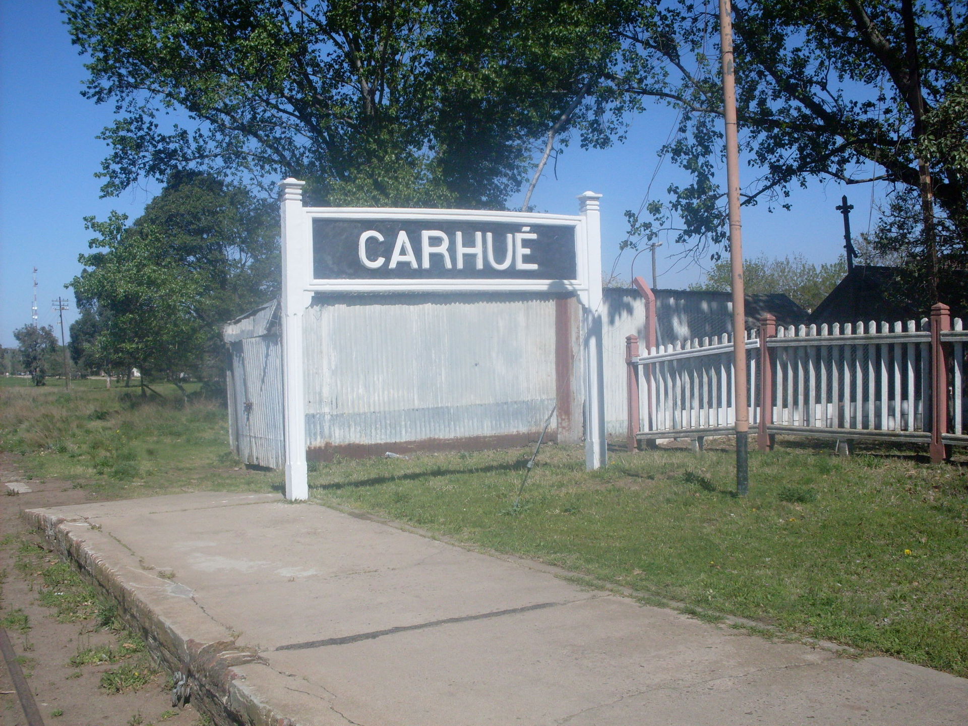 Estación Carhué, prov. de Bs As.