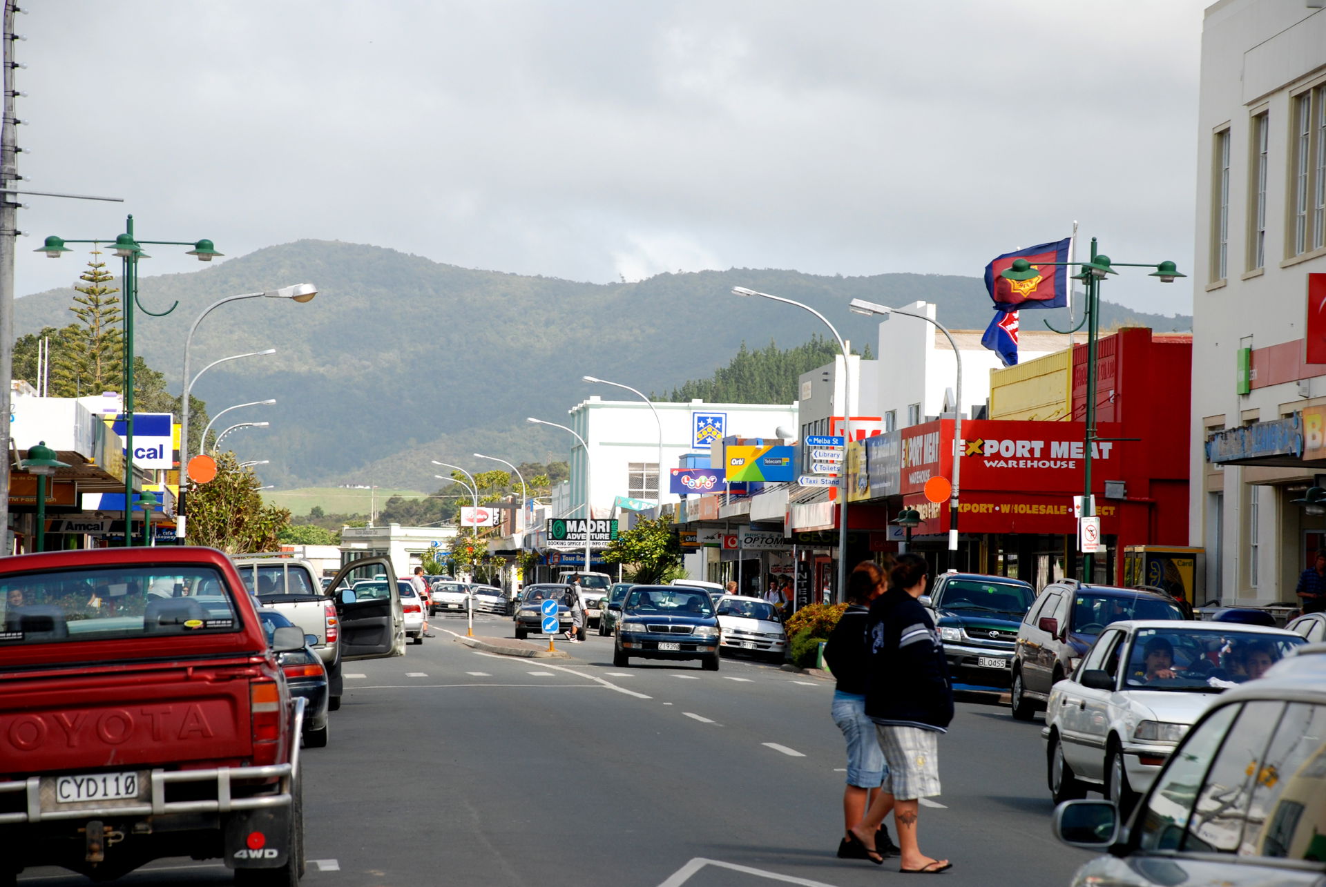 Main Street New Zealand - Kaitaia, Northland, October 2007