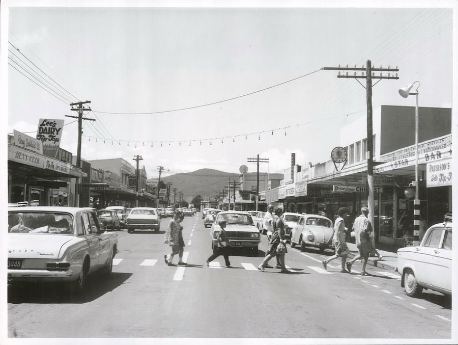 Northland - Kaitaia Publicity Caption: Commerce Street, Kaitaia…