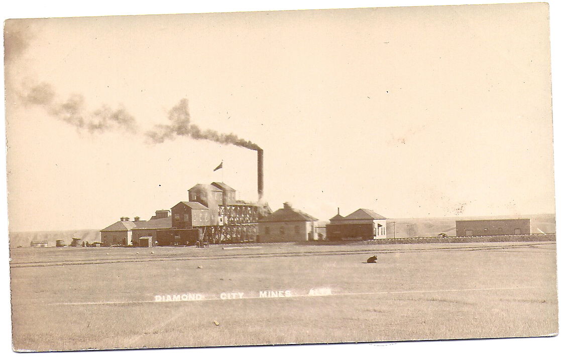DIAMOND CITY MINES ALBERTA
