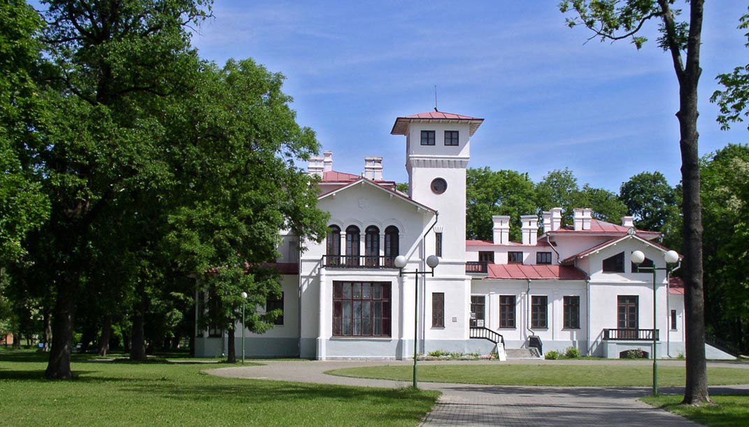 Palace in Pružany, Belarus