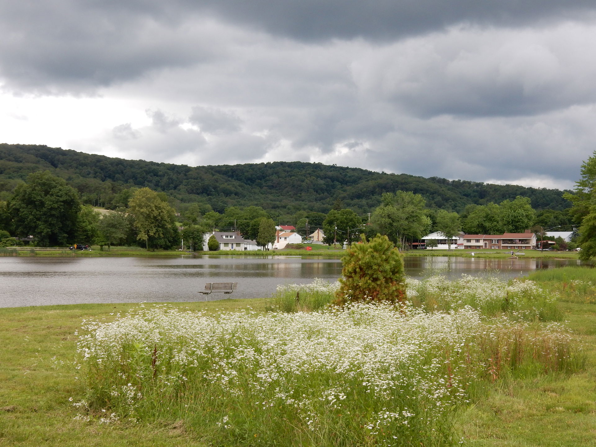 Deer Lake, Schuylkill County, Pennsylvania. NW view from east c…
