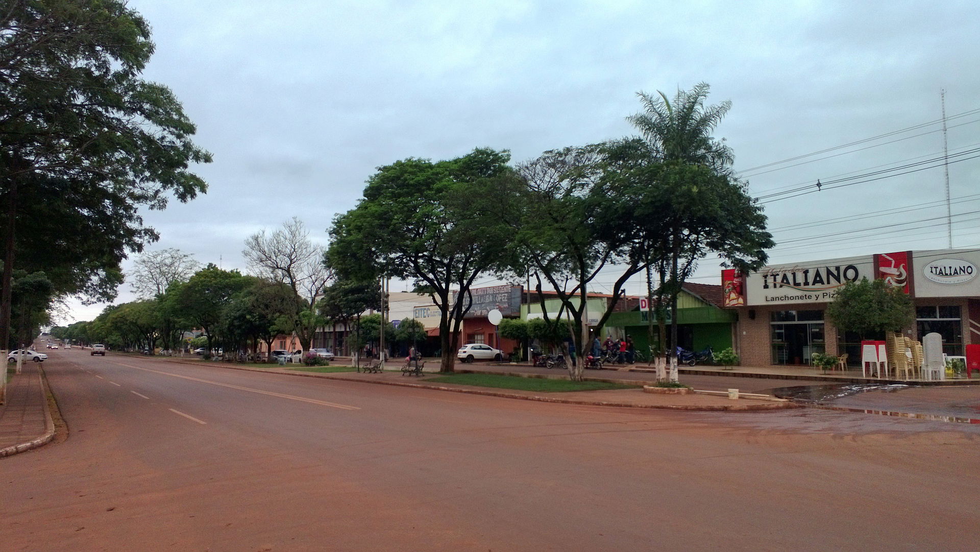 Route PY03 passes through La Paloma, Paraguay