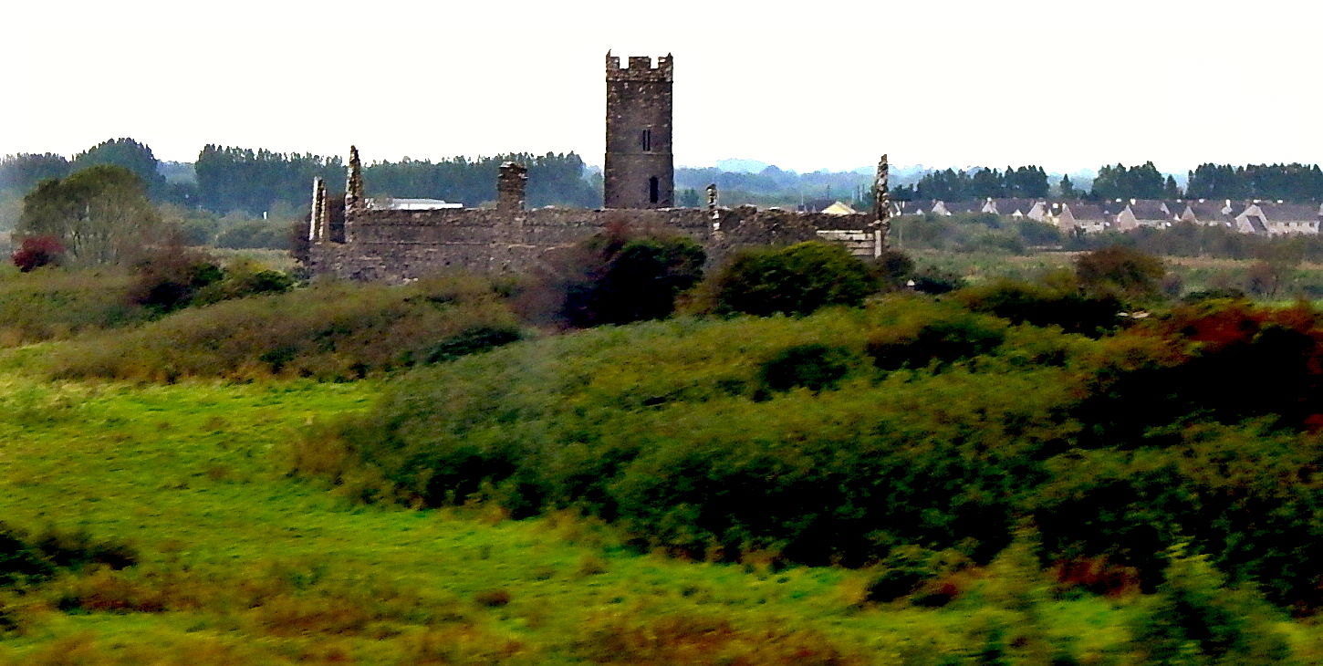 County Clare - N85 (Southeast of Ennis) - Clare Abbey Ruins