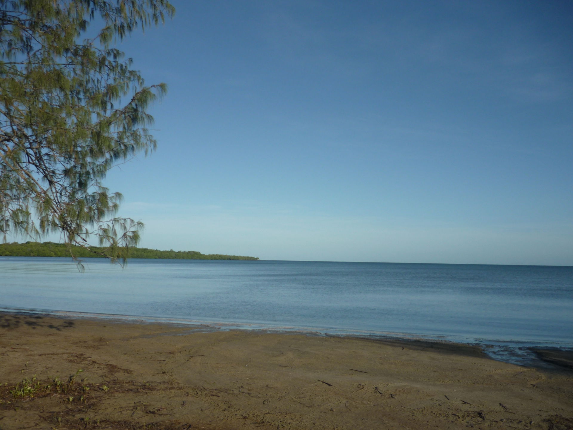 Weipa, far north Queensland, Australia. Coastal beach and mang…