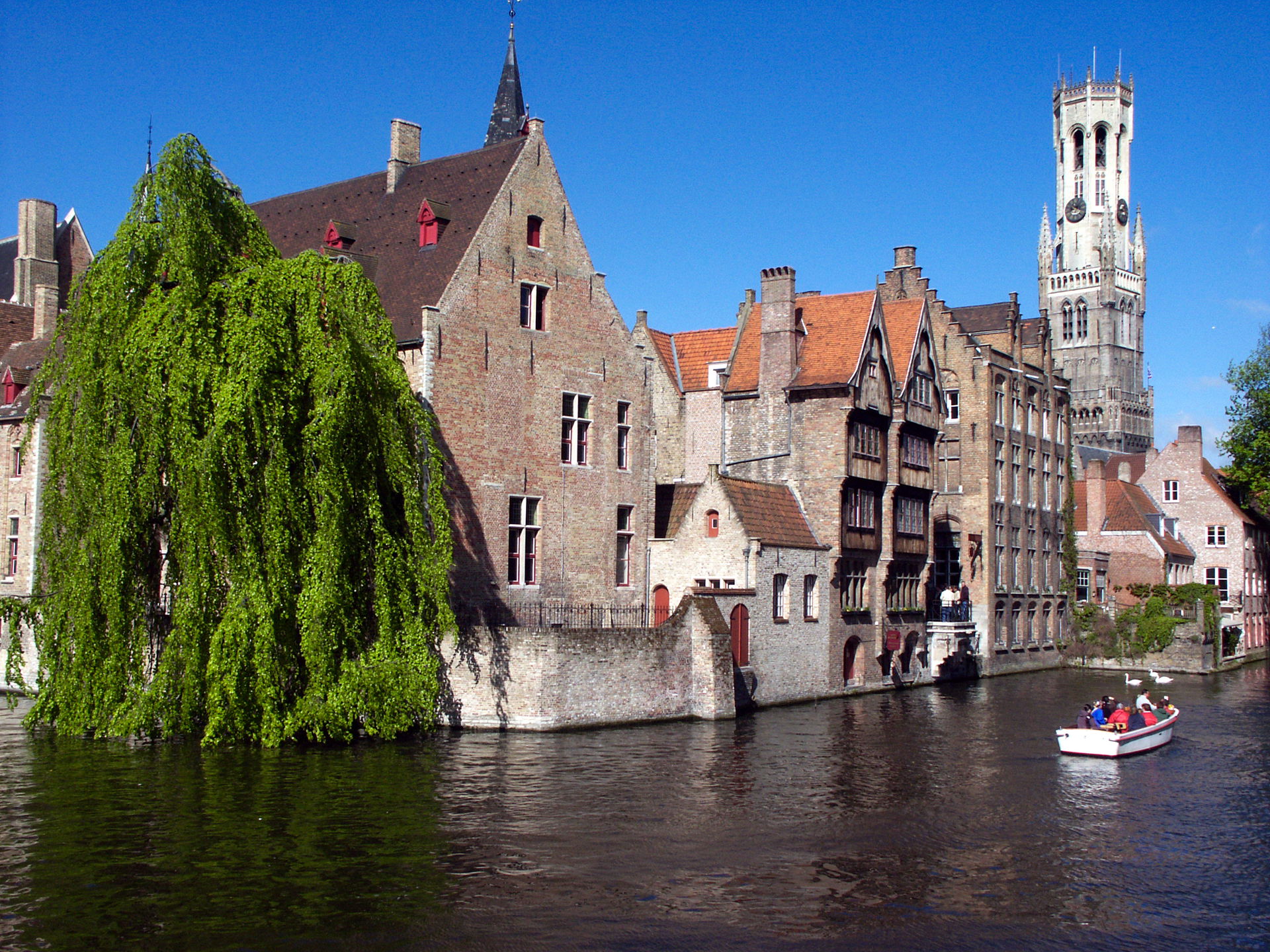 Vue du canal à Rozenhoedkaai