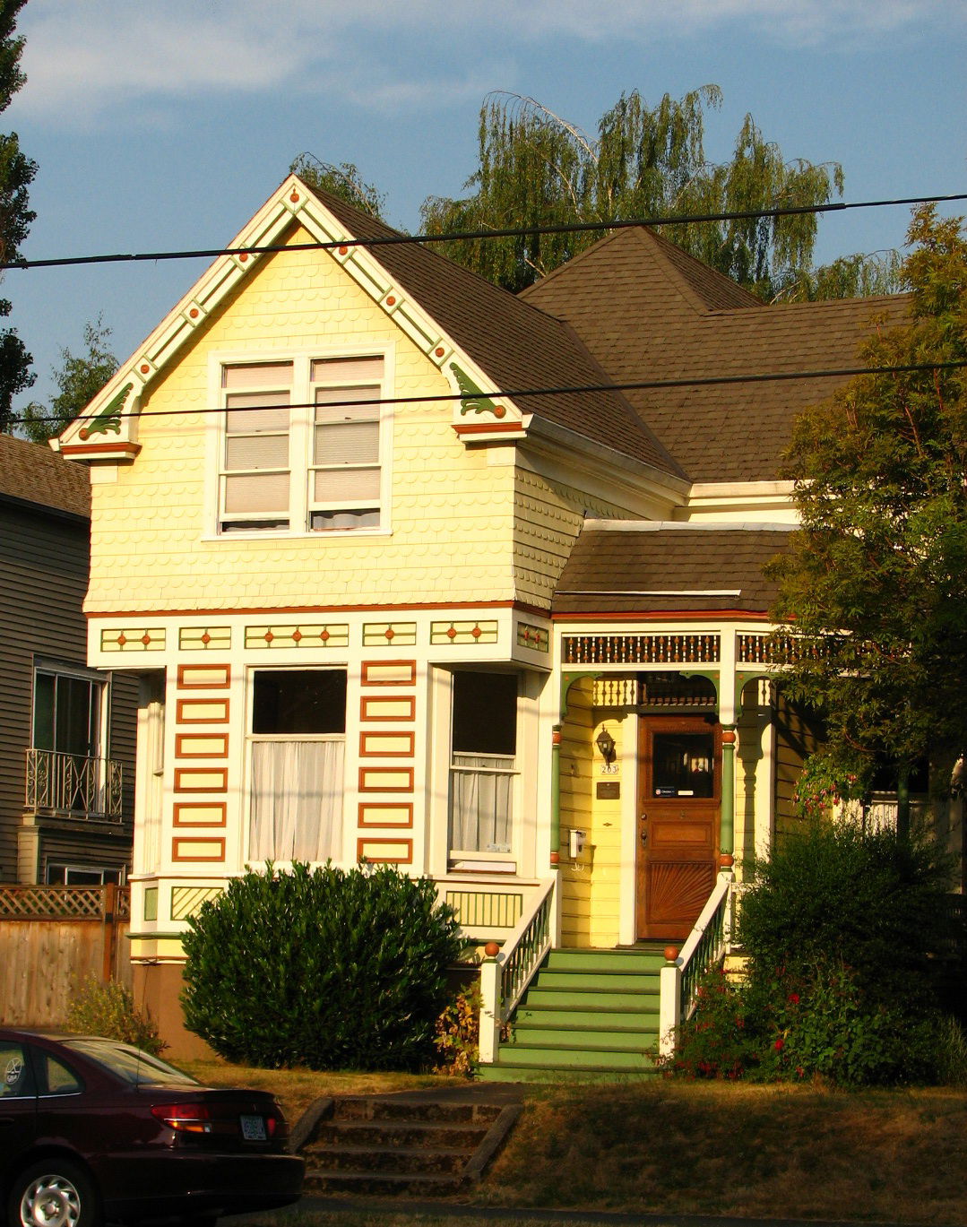 The historic Otto W. and Ida L. Nelson House (built ca. 1896), …
