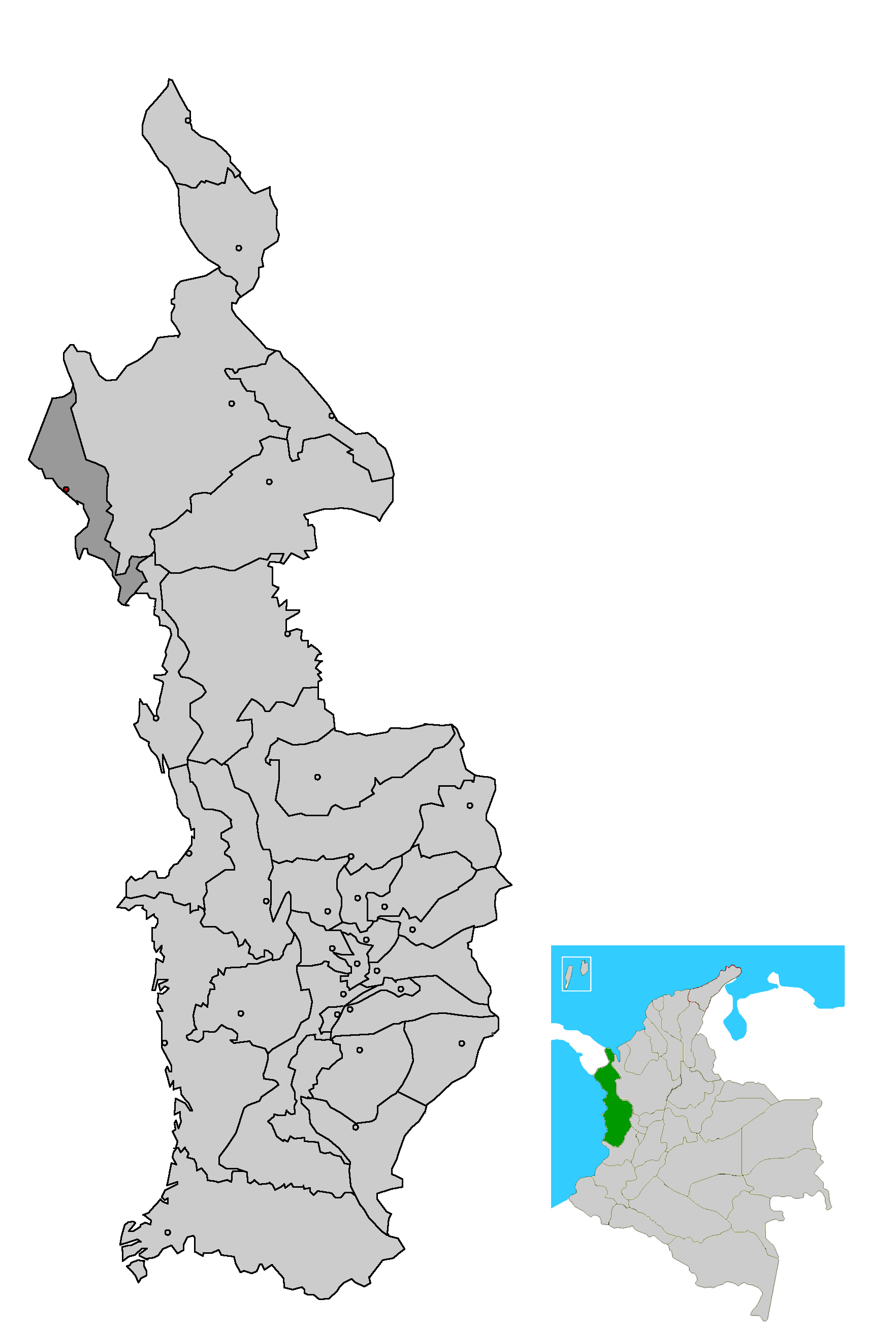 Image depicting map location of the town and municipality of Ju…