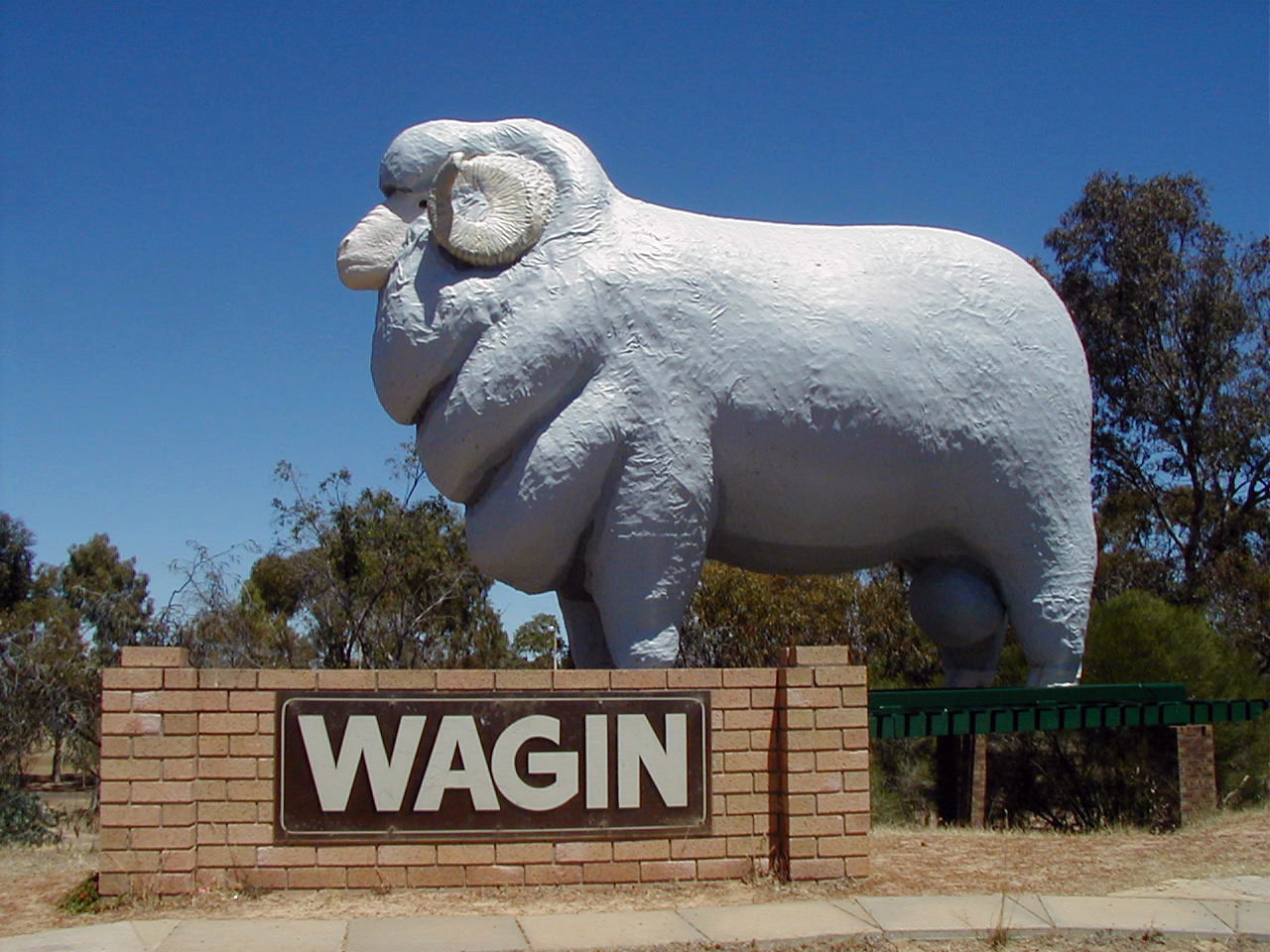 Giant Ram - Wagin, Western Australia. 

One of Australia's Big …