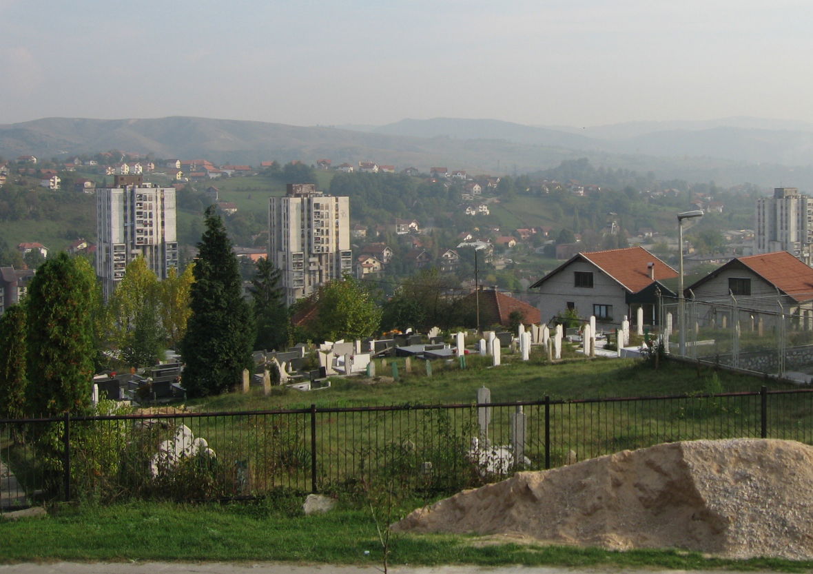 View of Kakanj from Varda