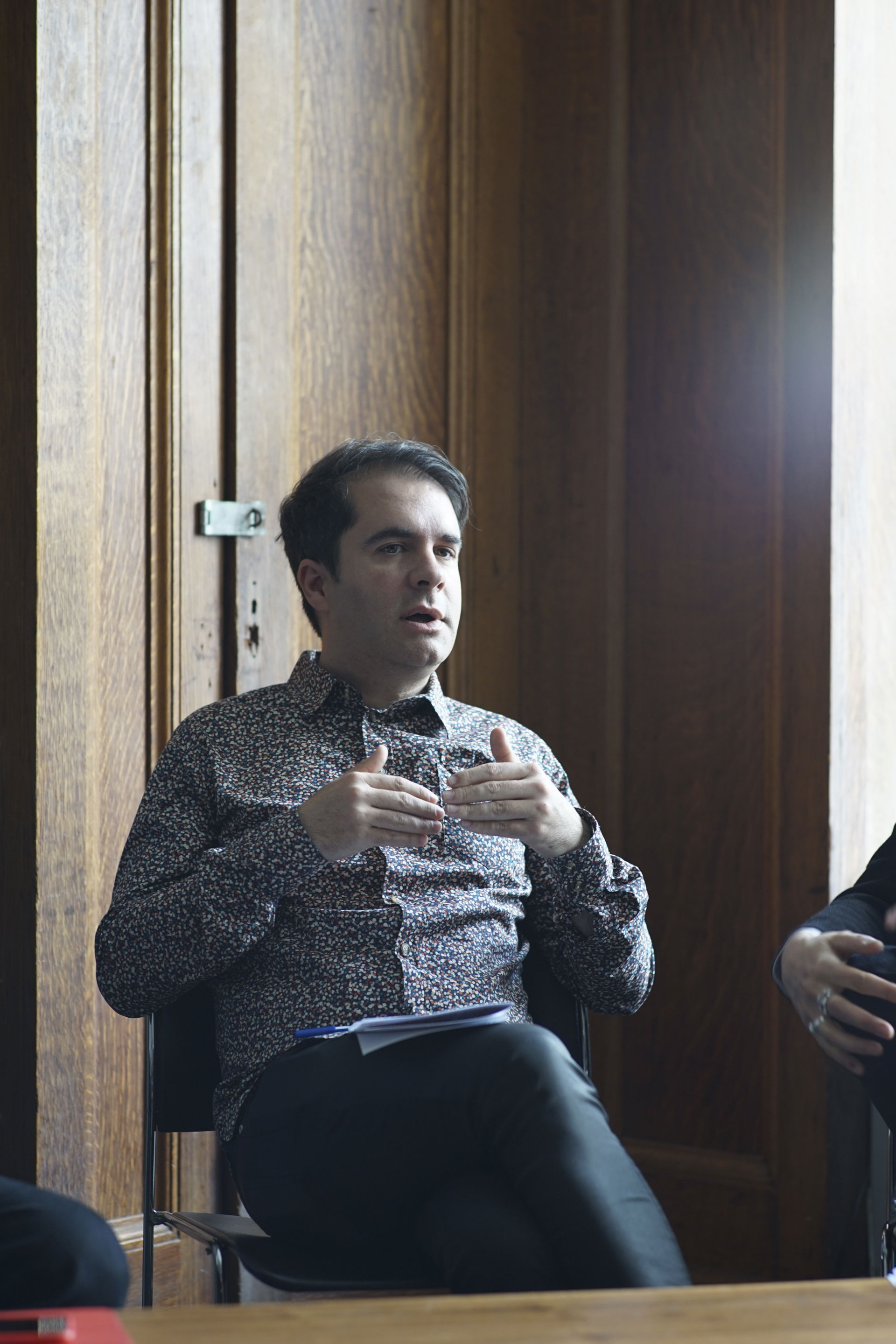 Friday, April 24, 2015
Ware Lounge, GSAPP
Andrés Jaque and Paul…
