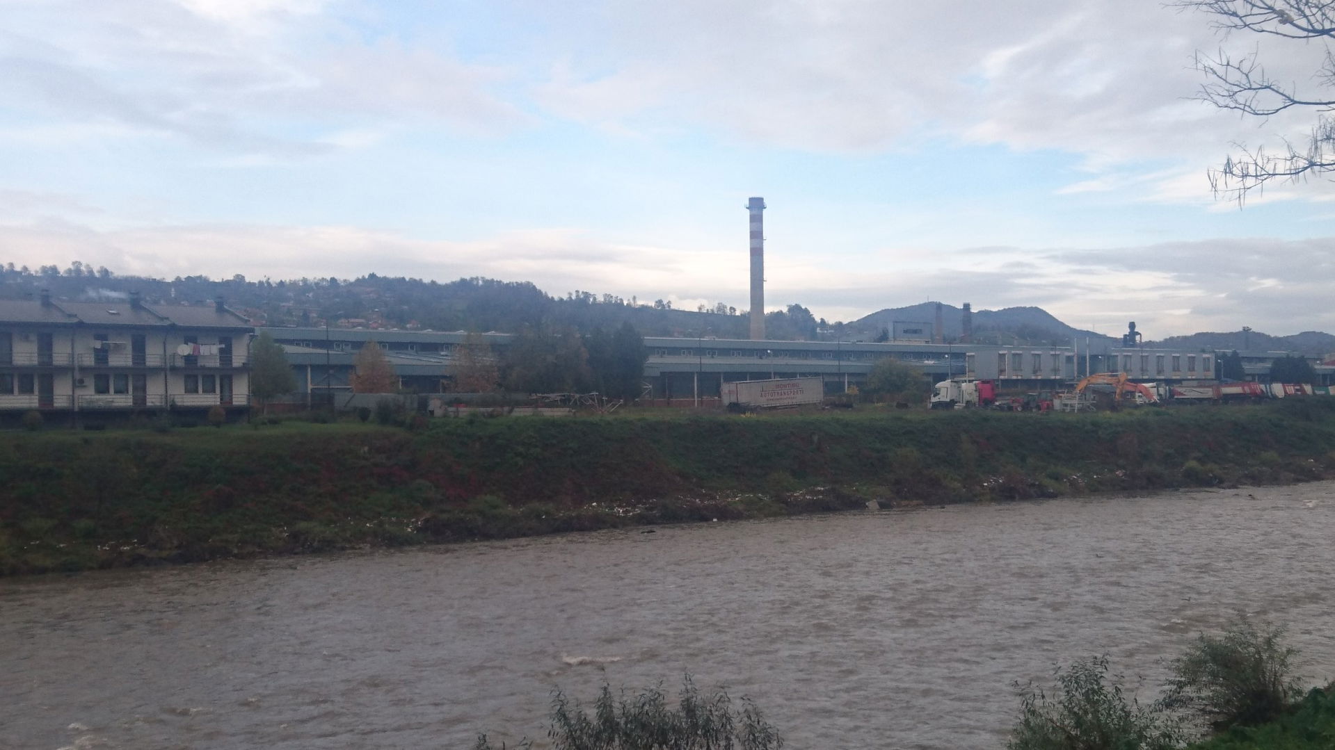 A factory of the bosnian company Krivaja in Zavidovići, Bosnia …